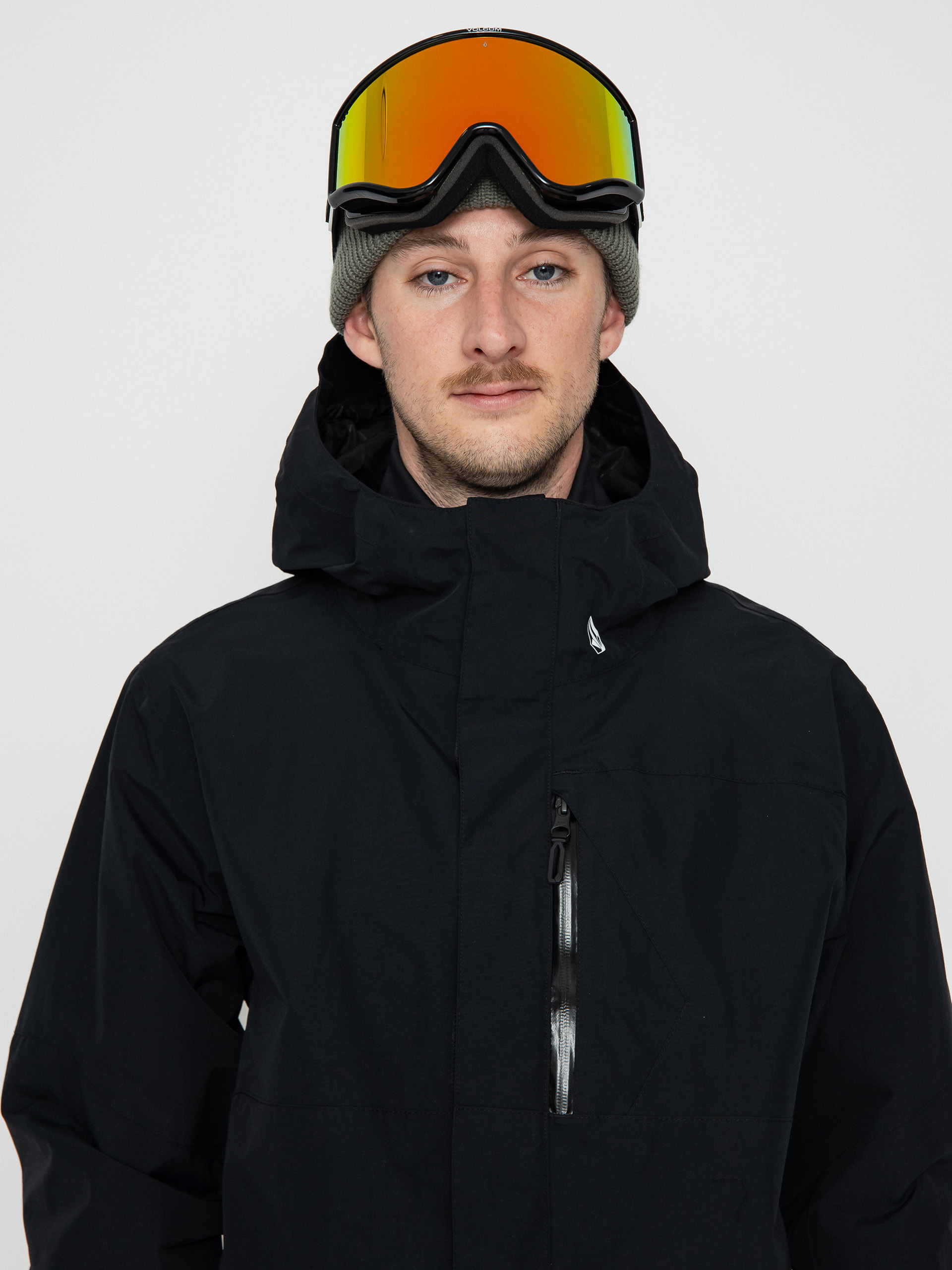 Férfi Volcom L Gore Tex Snowboard dzseki (black)