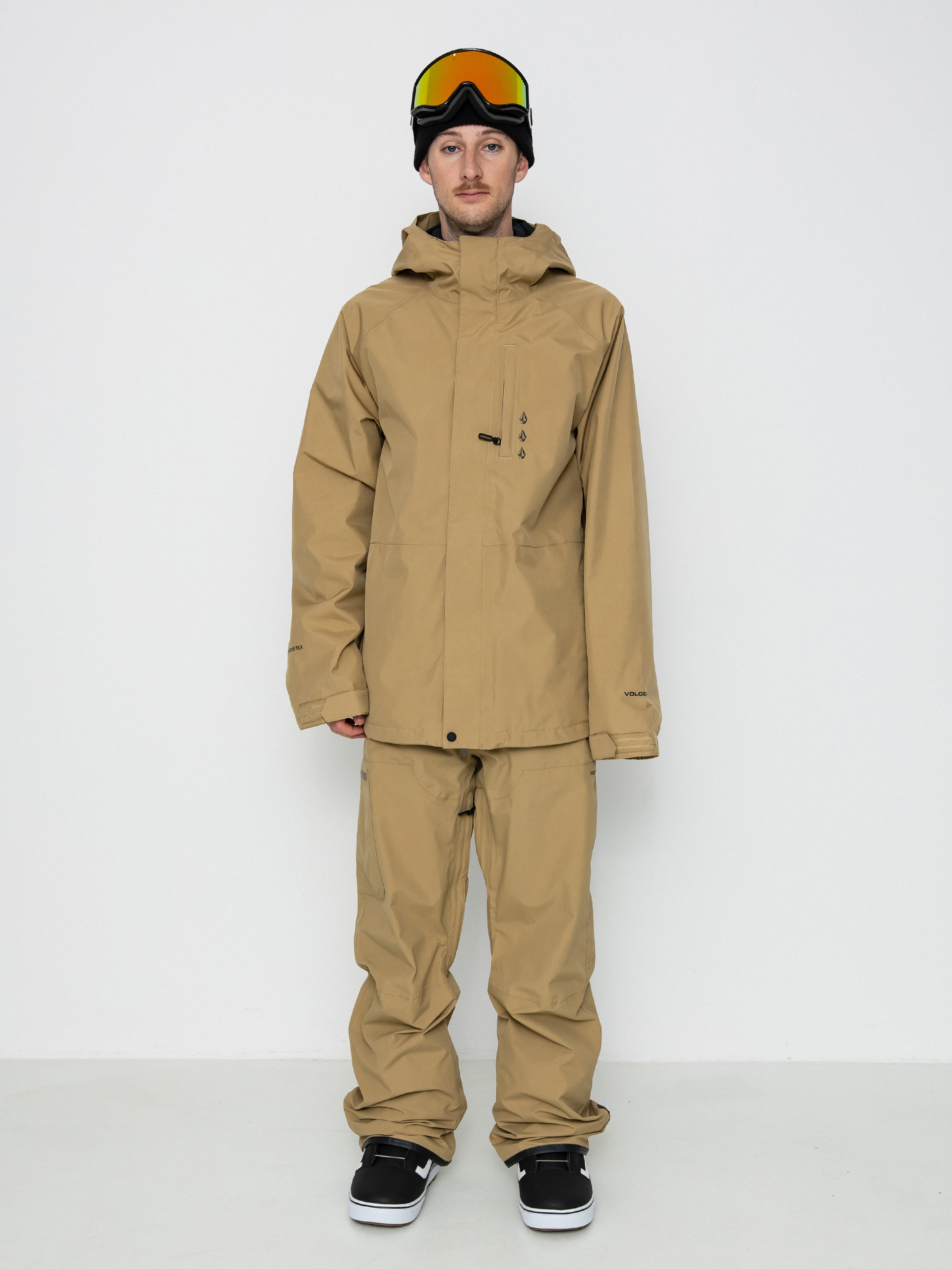 Férfi Volcom Dua Gore Tex Snowboard dzseki (dark khaki)