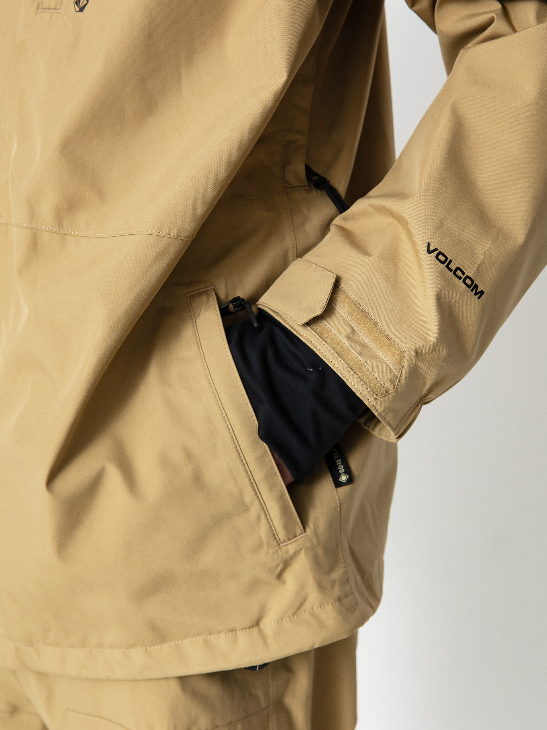 Férfi Volcom Dua Gore Tex Snowboard dzseki (dark khaki)