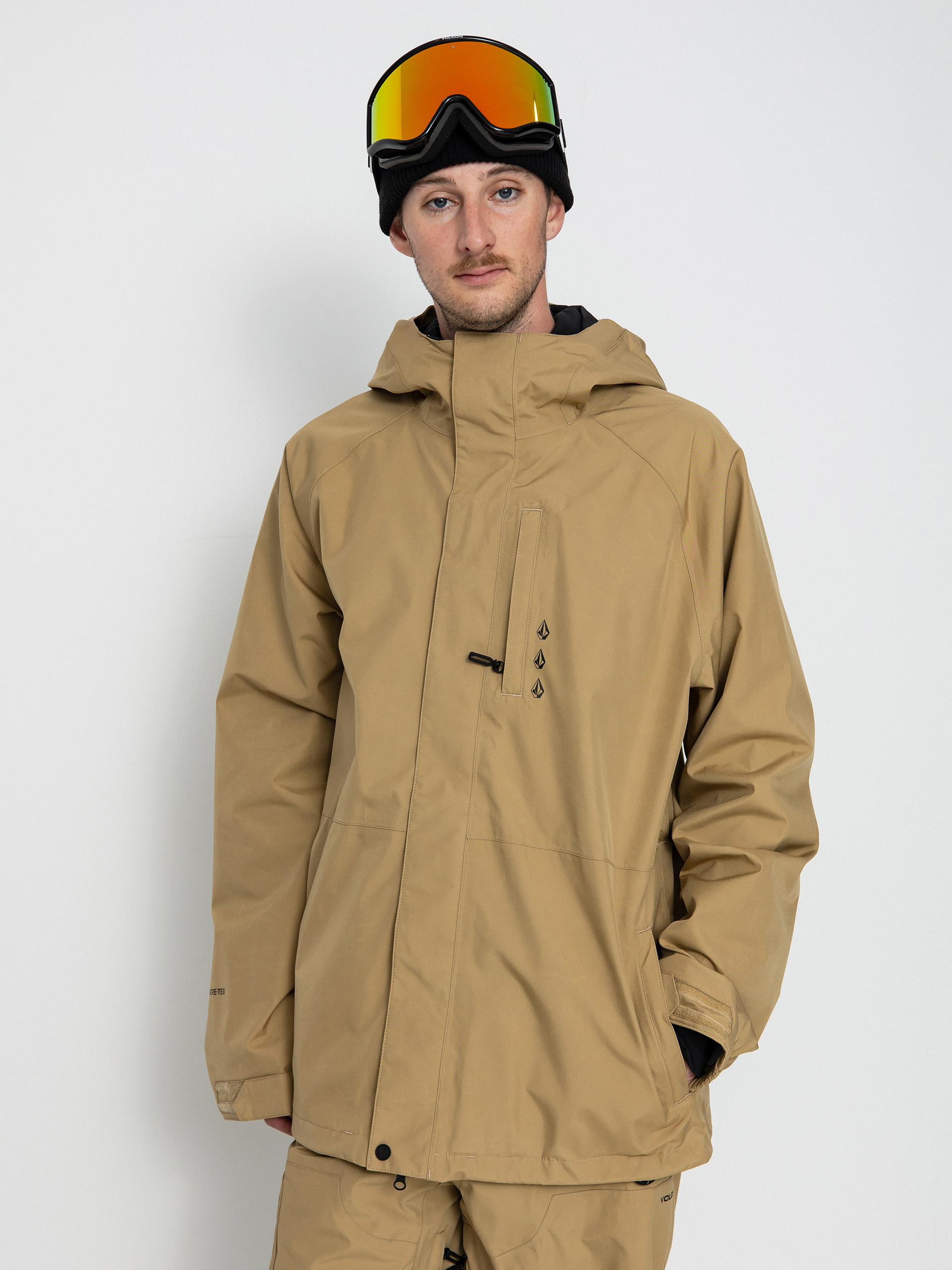 Férfi Volcom Dua Gore Tex Snowboard dzseki (dark khaki)