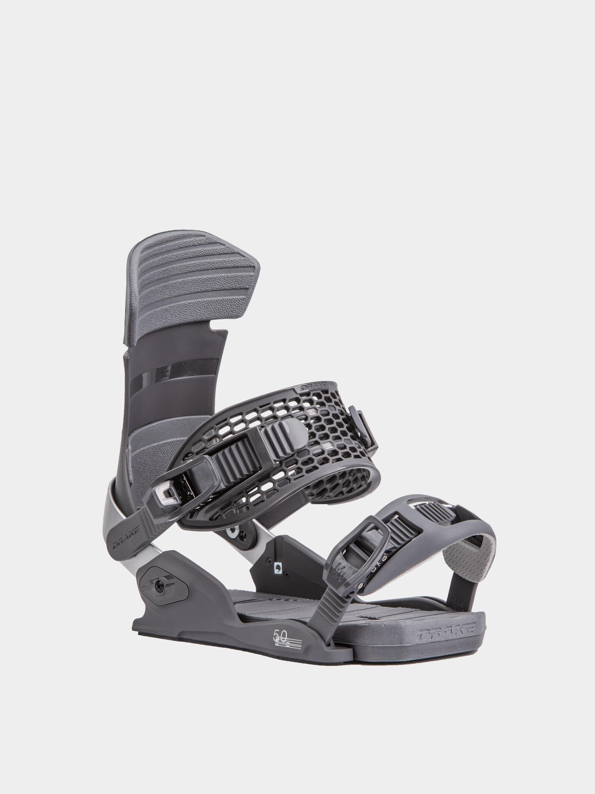 Férfi Drake Fifty Snowboard kötés (dark grey/silver)