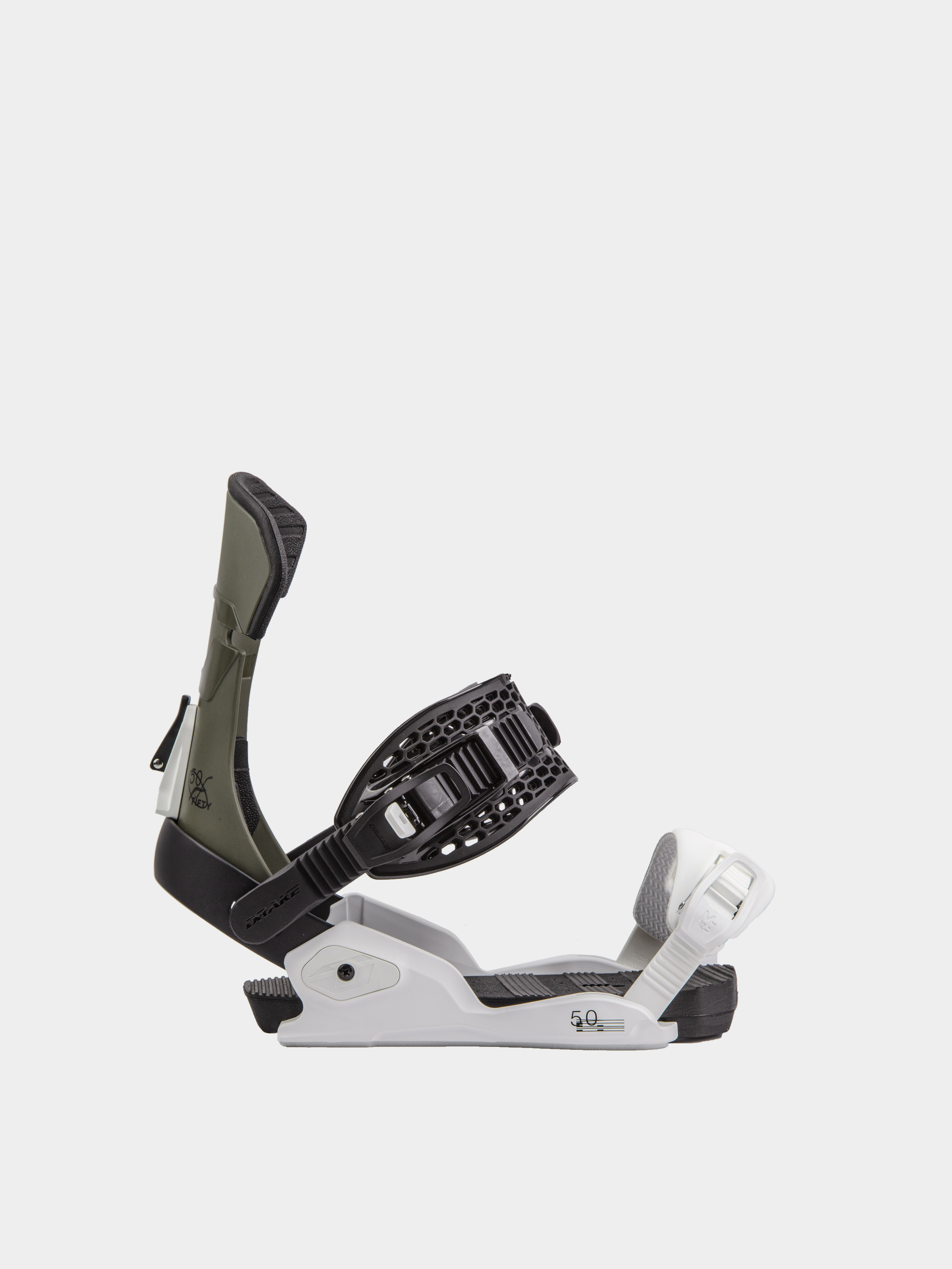 Férfi Drake Fifty Snowboard kötés (green forest/white)