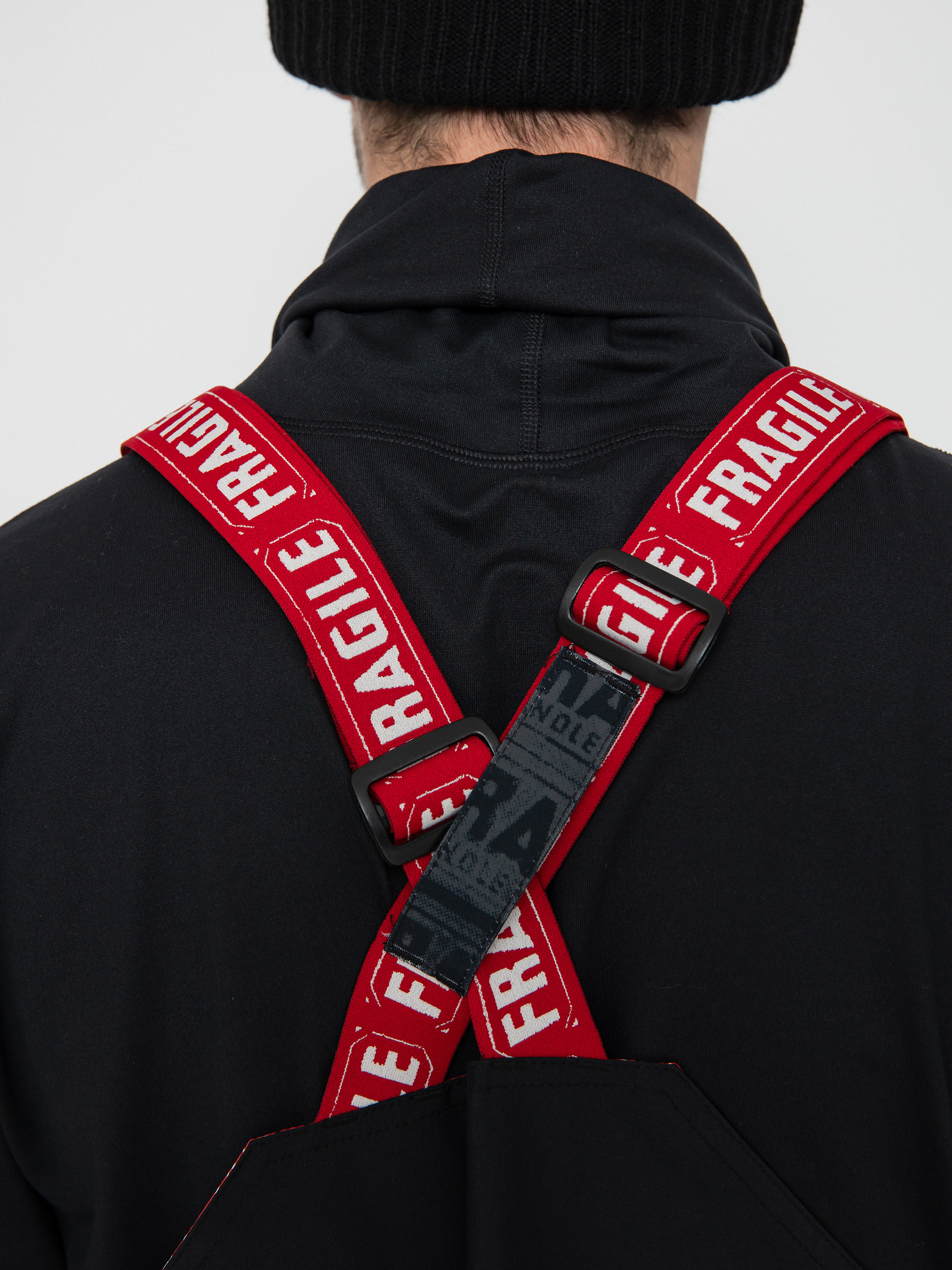 Férfi DC Aw Shadow Bib Snowboard nadrág (black fragile)