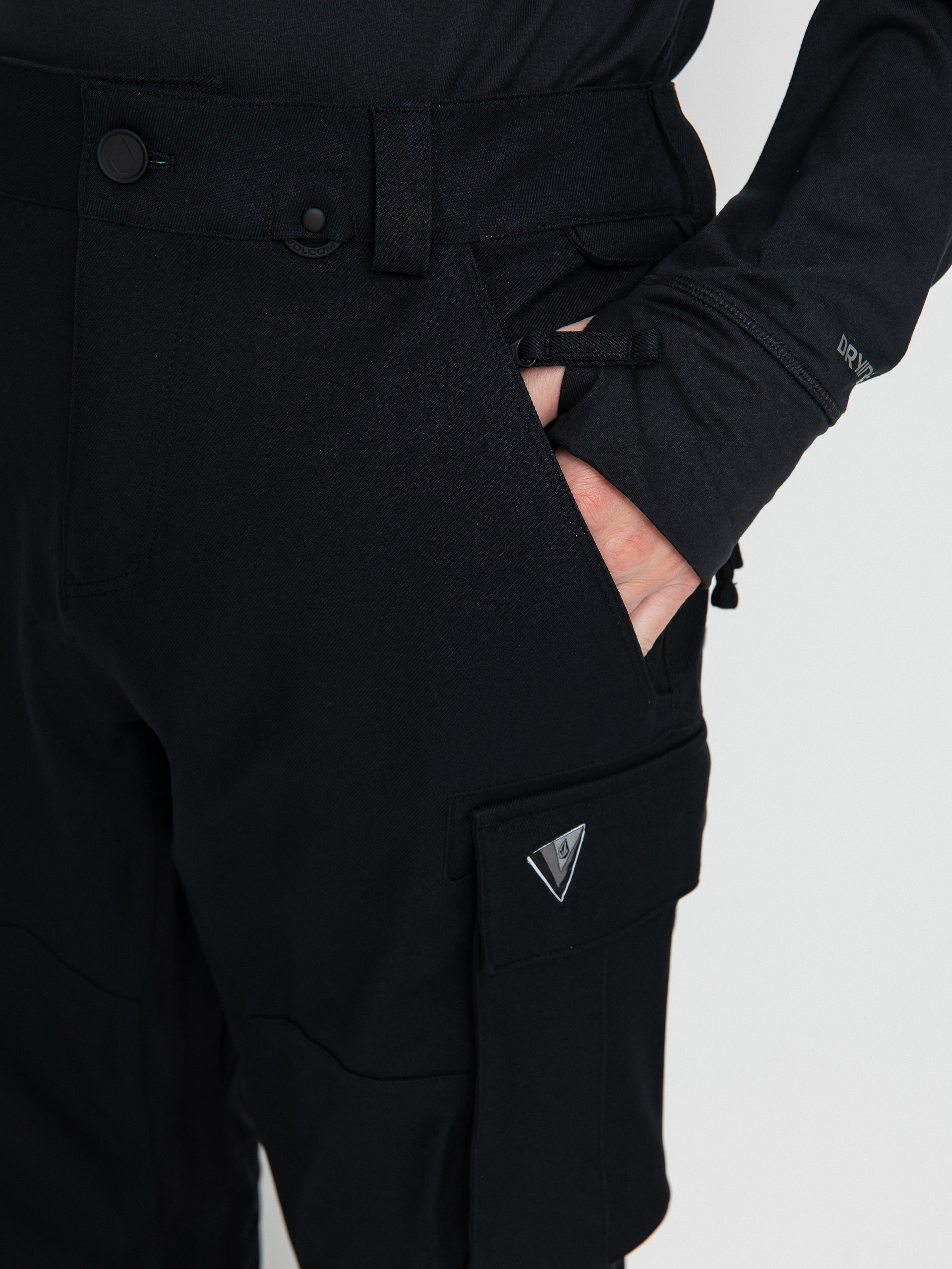 Férfi Volcom New Articulated Snowboard nadrág (black)