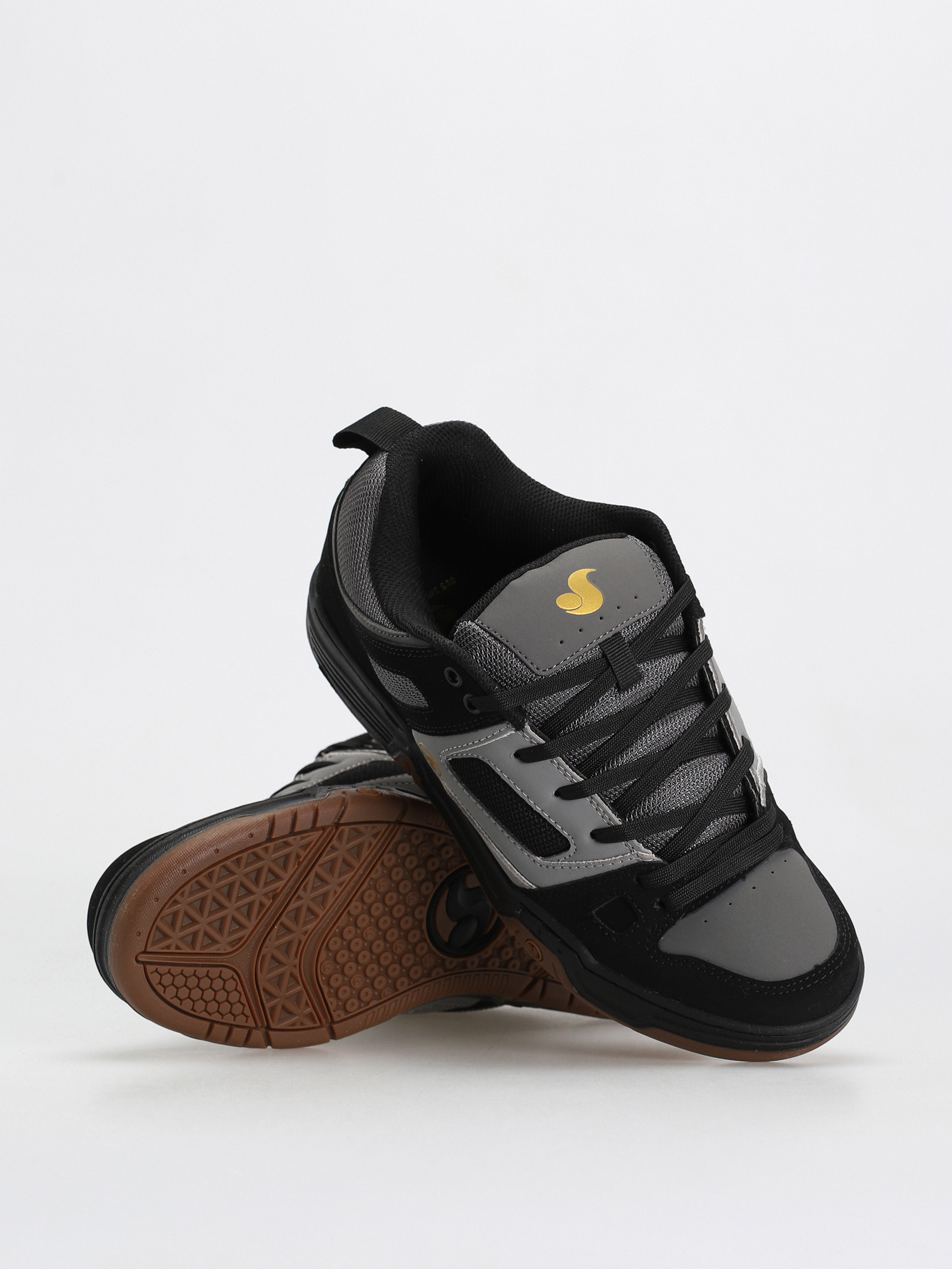 DVS Gambol Cipők (black charcoal gold nubuck)