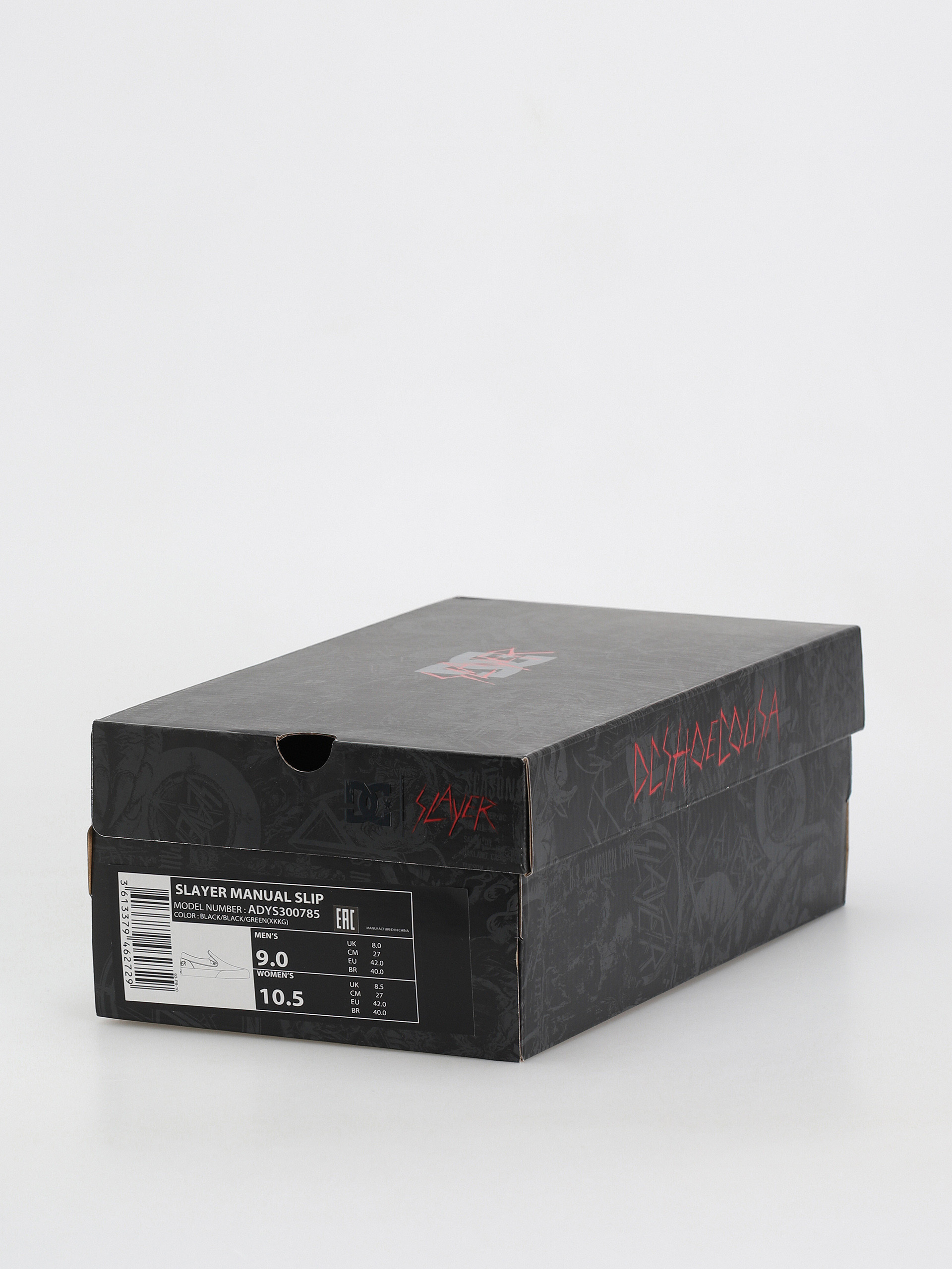 DC X Slayer Manual Cipők (black/black/green)