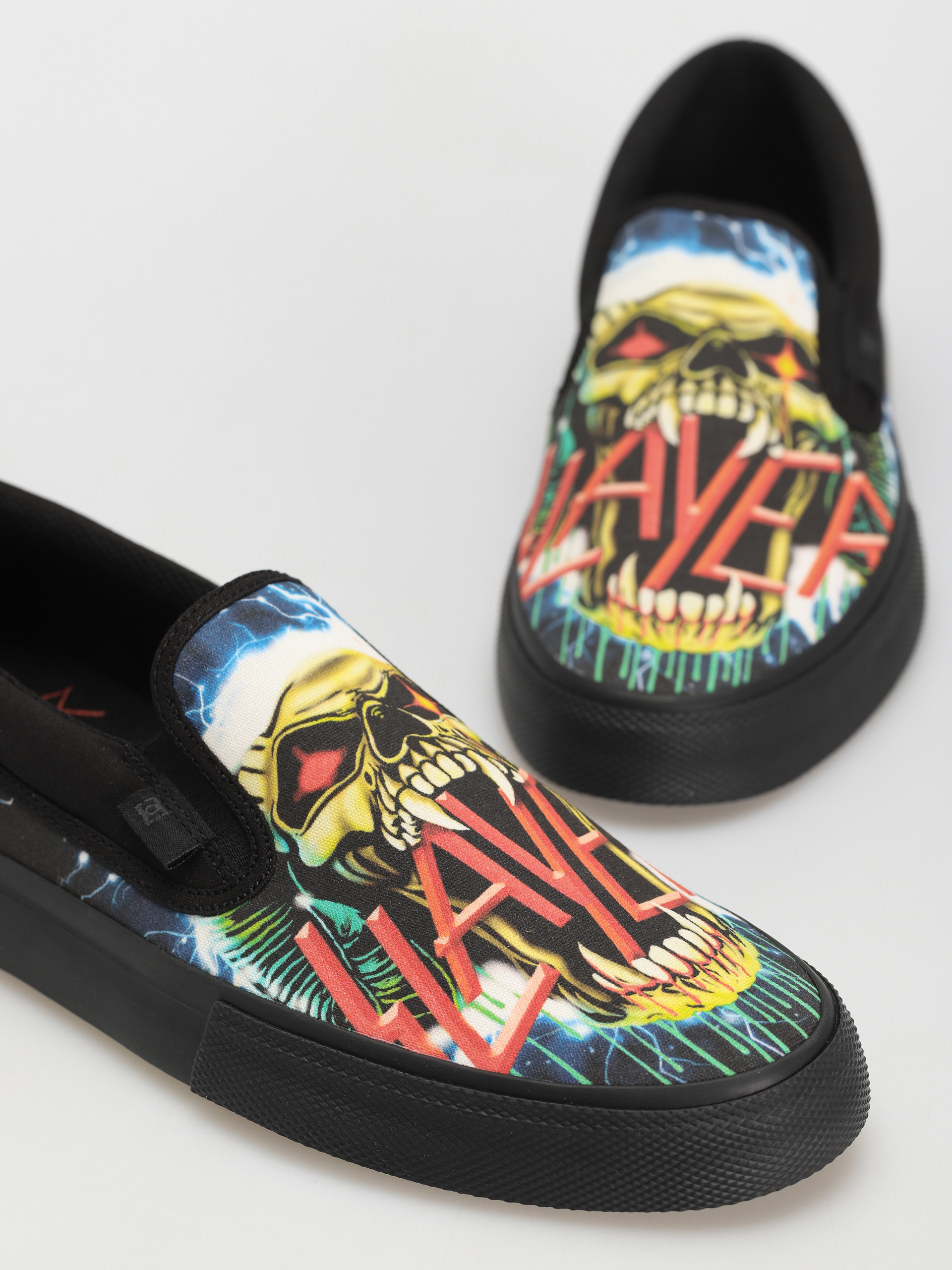 DC X Slayer Manual Cipők (black/black/green)