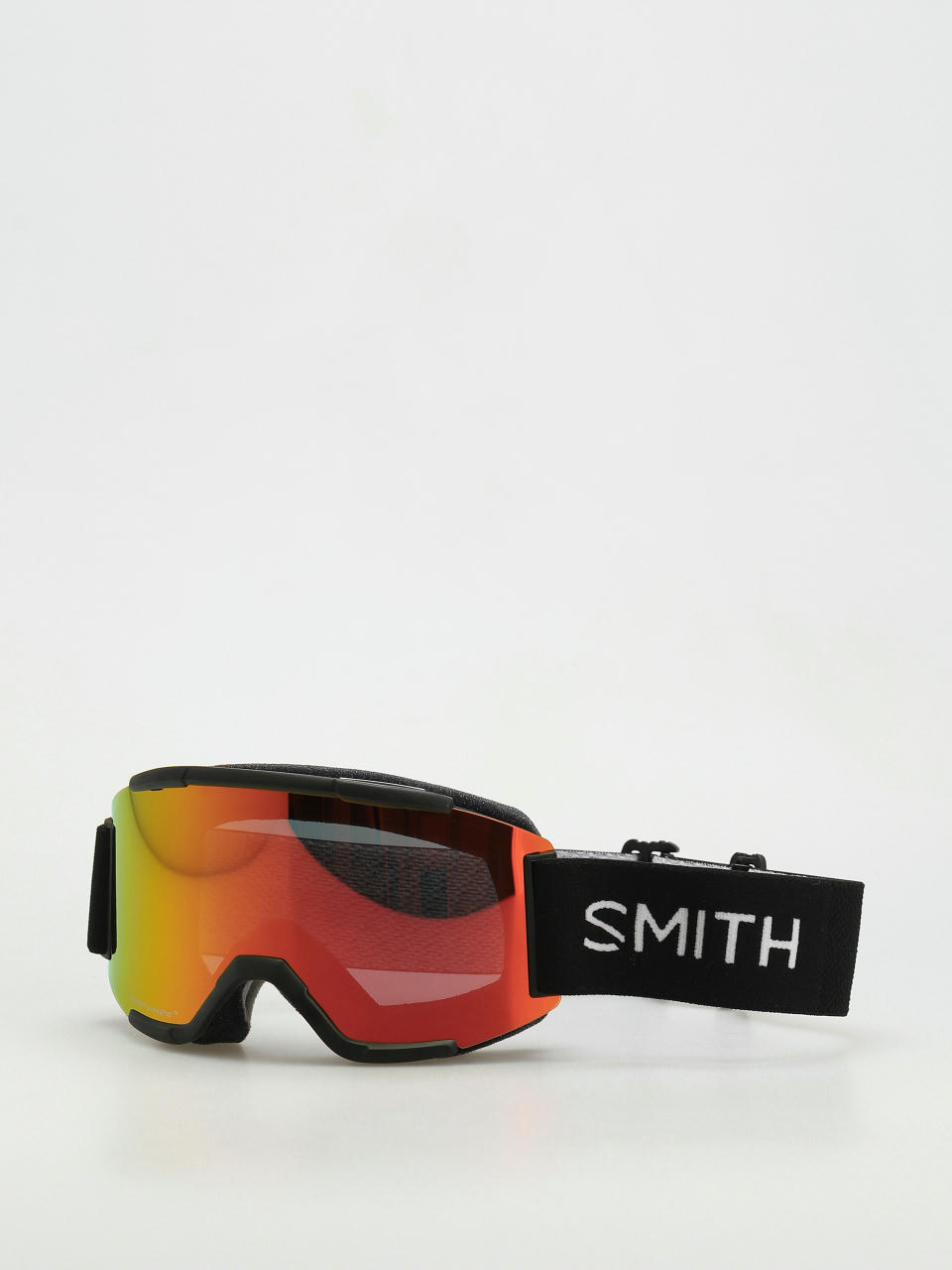 Smith Squad Snowboard szemüveg (black/chromapop sun red mirror)