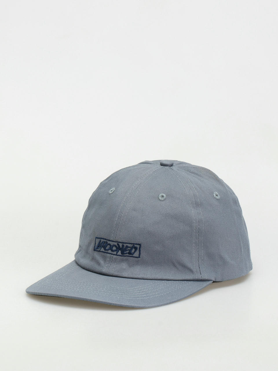 Krooked Adj Moonsmile Scrpt Strapback Baseball sapka (blue)