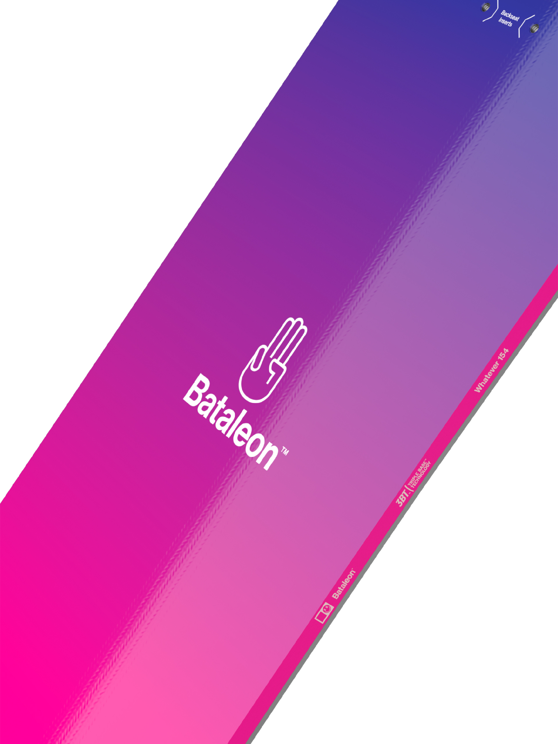 Férfi Bataleon Whatever Snowboard (white/black/multi)