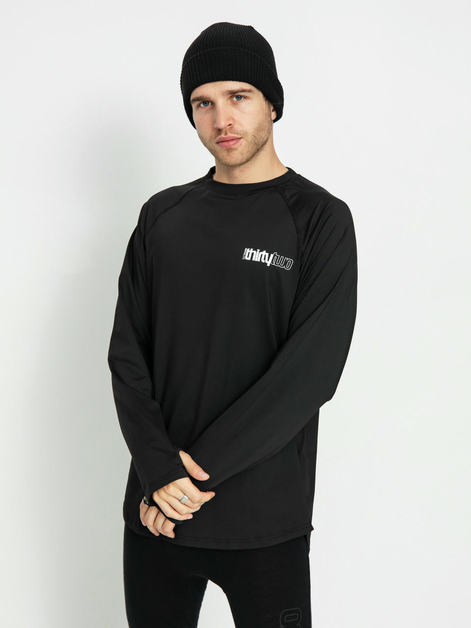 ThirtyTwo Ridelite Ls Shirt Alsónemű (black)