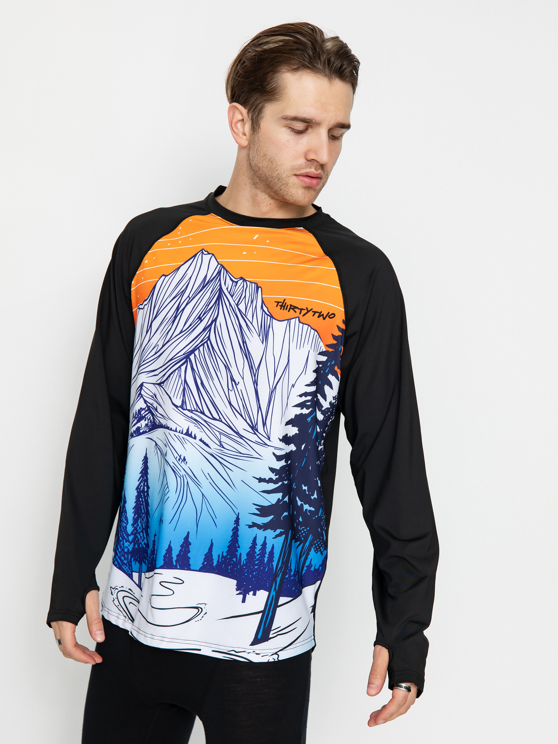 ThirtyTwo Ridelite Ls Shirt Alsónemű (forrest)