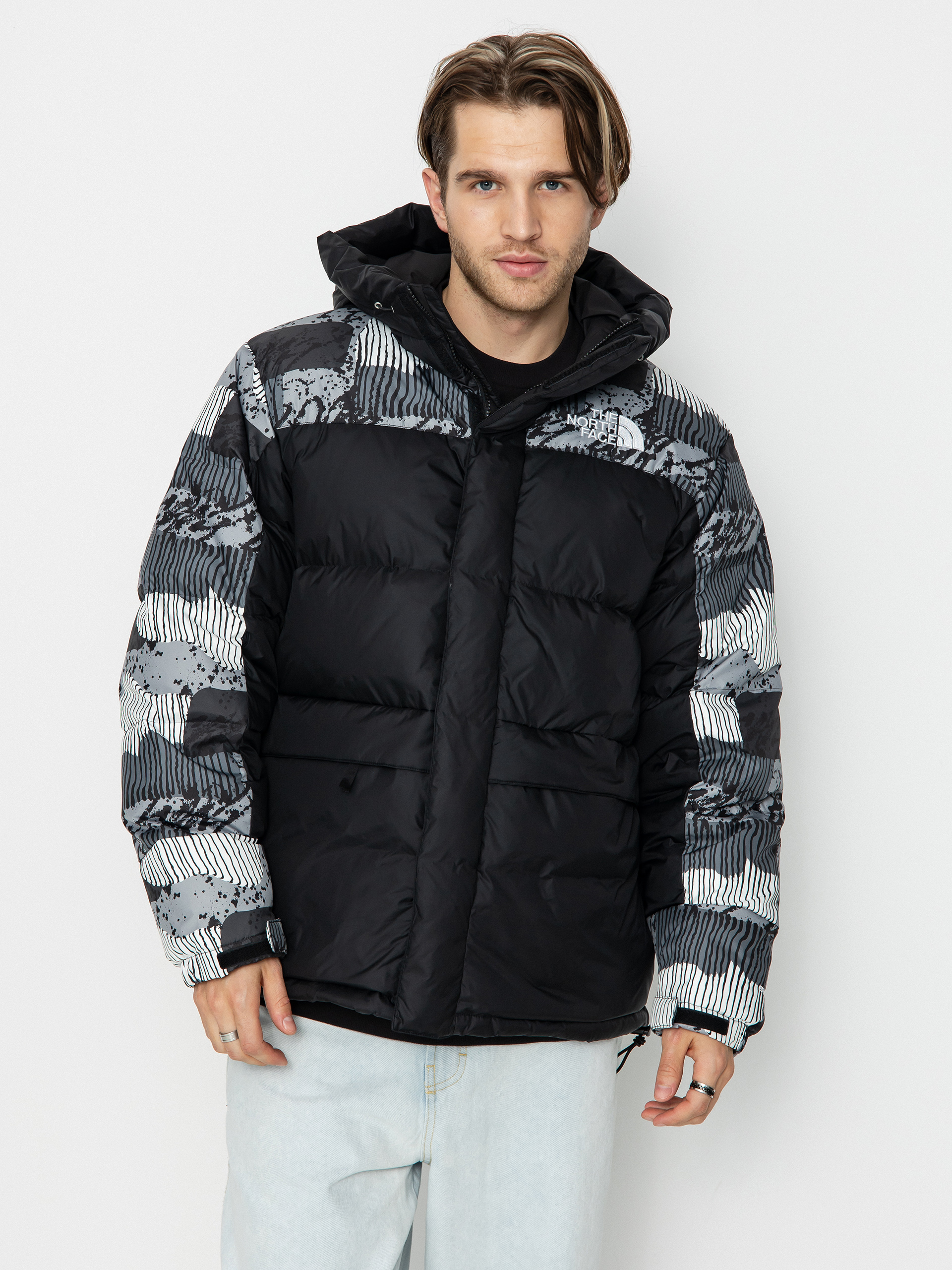 The North Face Hmlyn Down Parka Dzseki (tnf black abst ysmp/nfb)