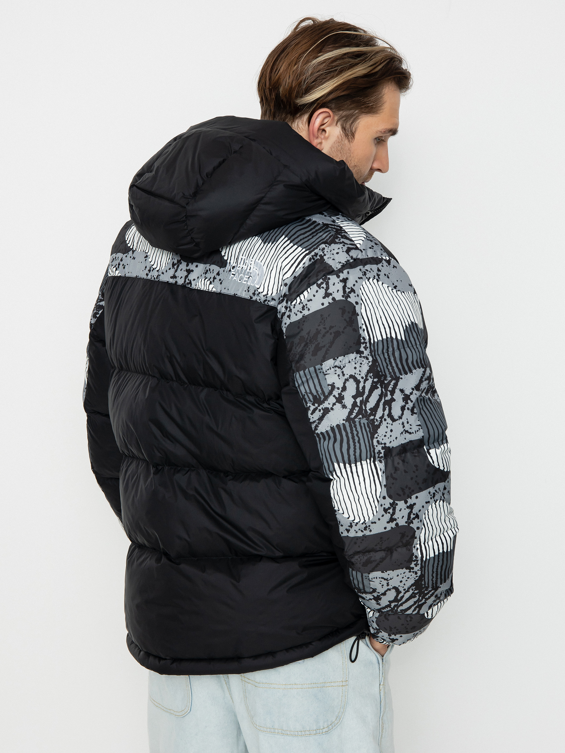 The North Face Hmlyn Down Parka Dzseki (tnf black abst ysmp/nfb)