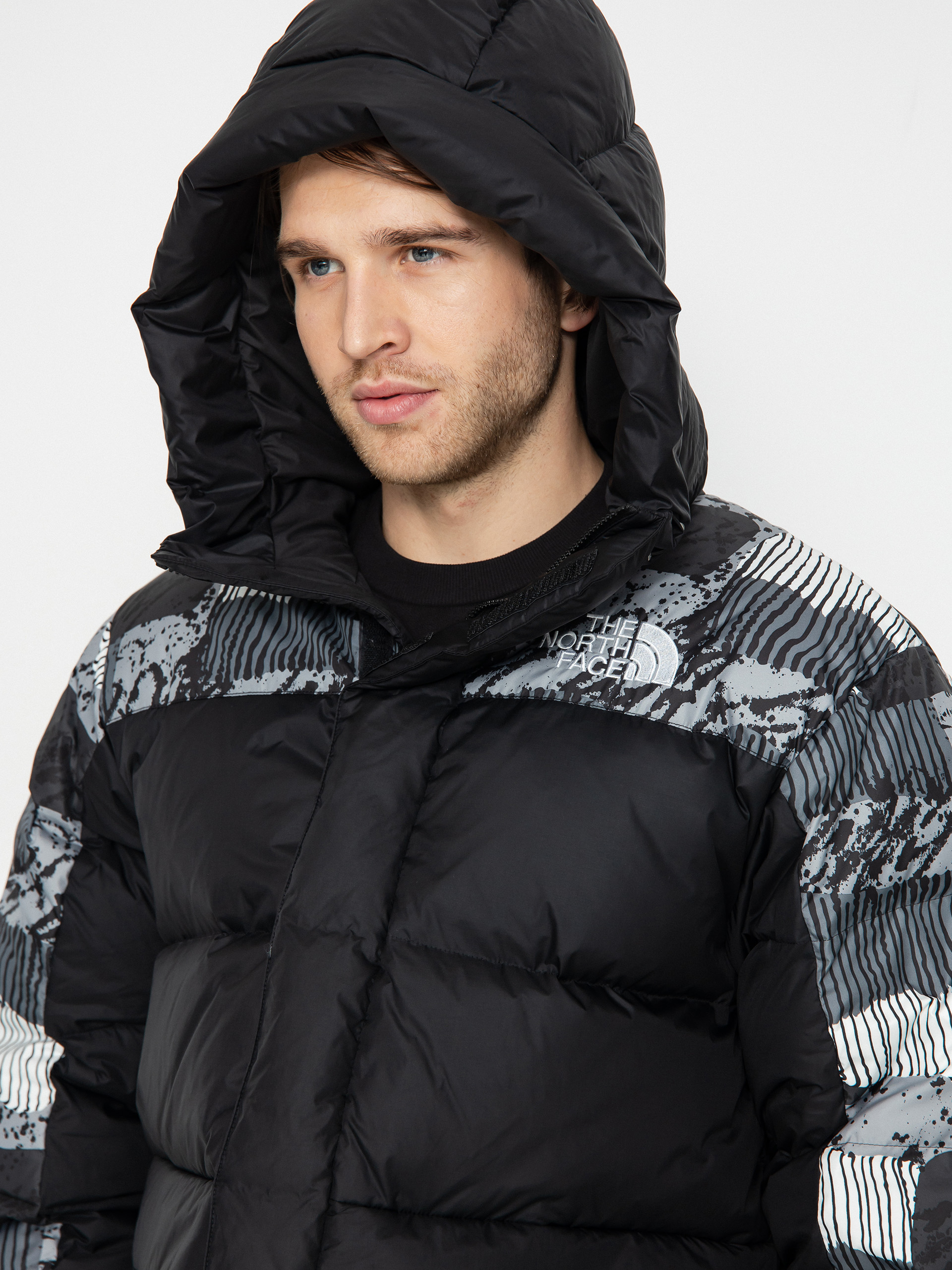 The North Face Hmlyn Down Parka Dzseki (tnf black abst ysmp/nfb)