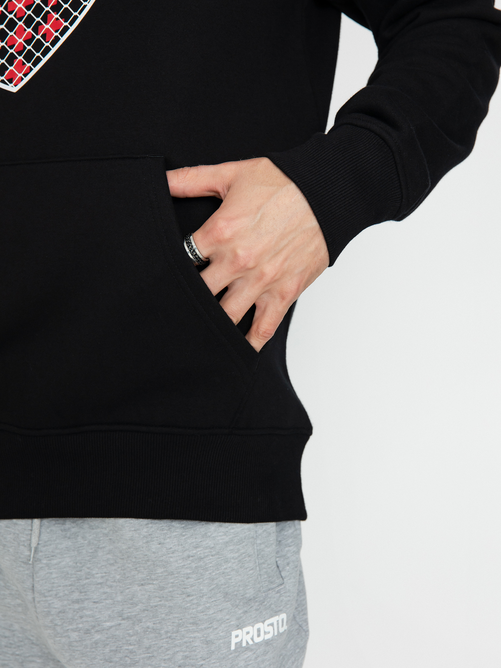 Prosto Toogit HD Kapucnis pulóver (black)