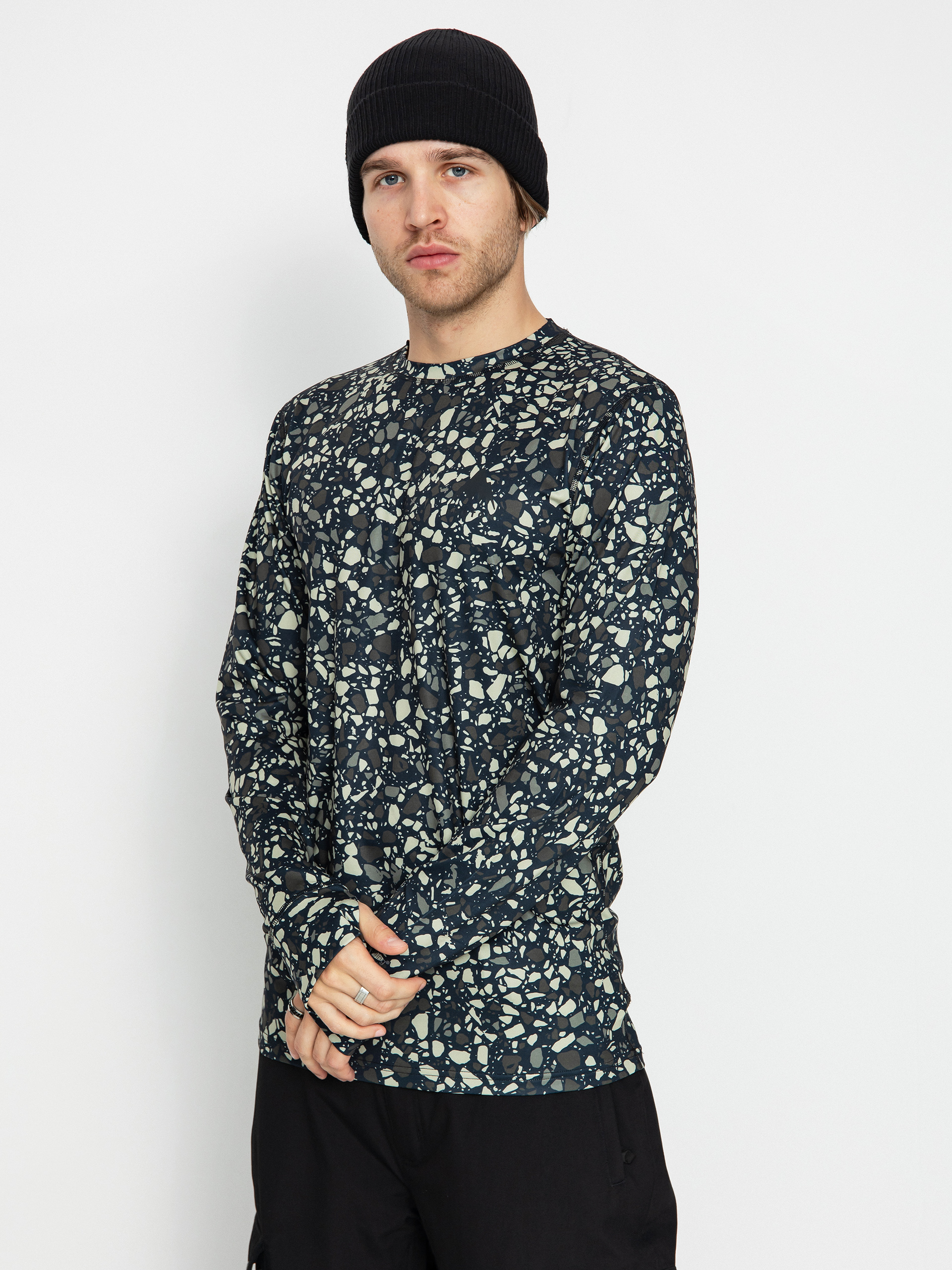 Férfi Burton Lightweight X Base Layer Hosszú ujjú felső (sediment)