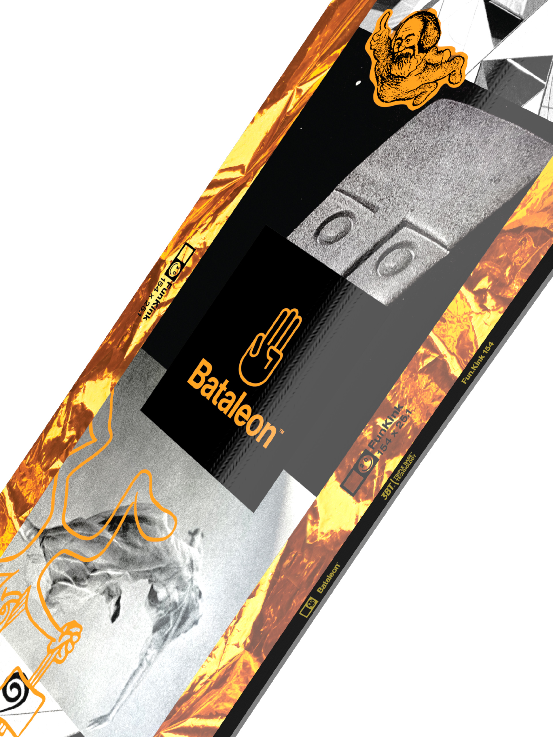 Férfi Bataleon Fun Kink Snowboard 
