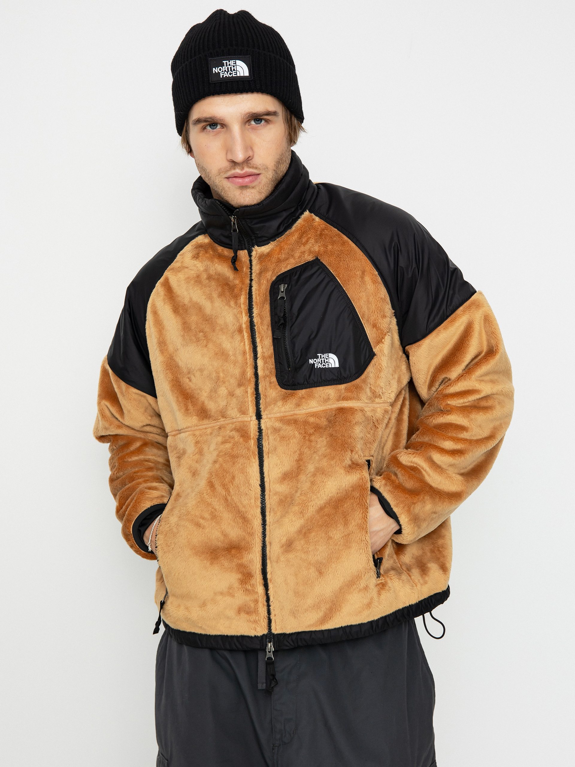 The North Face Versa Velour Dzseki (almond butter/tnf black)