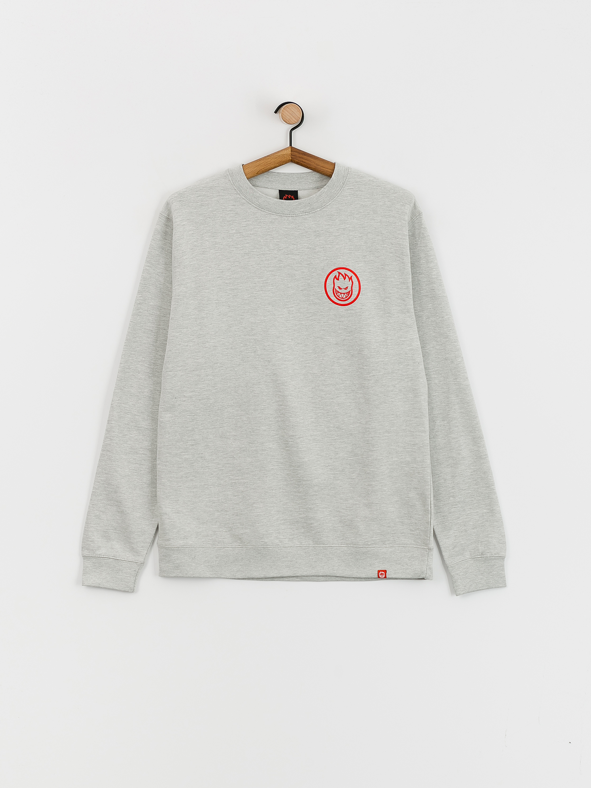 Spitfire Swrld Cls Pulóver (grey heather)