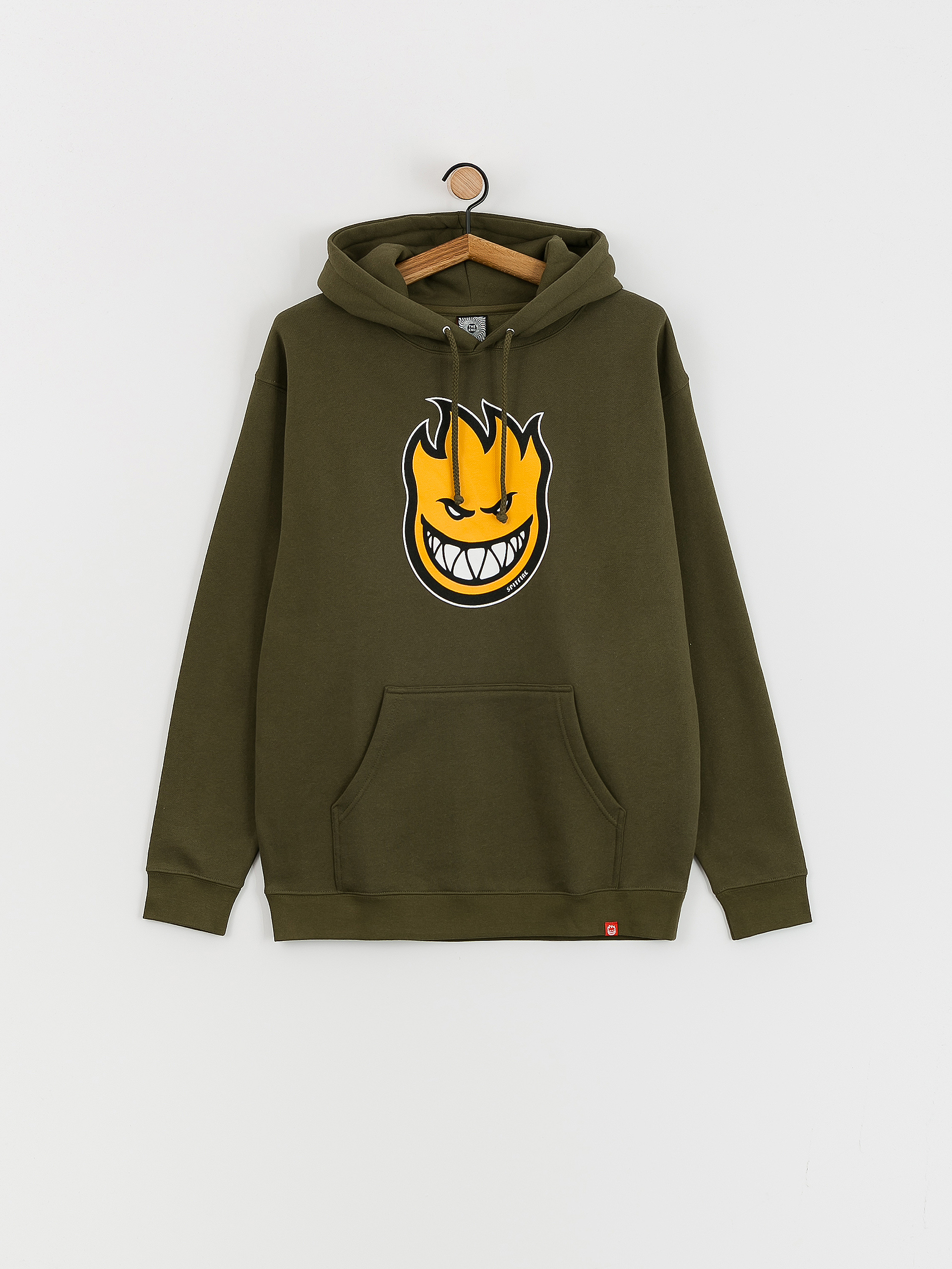 Spitfire Bghd Fl HD Kapucnis pulóver (army green/gold/black)