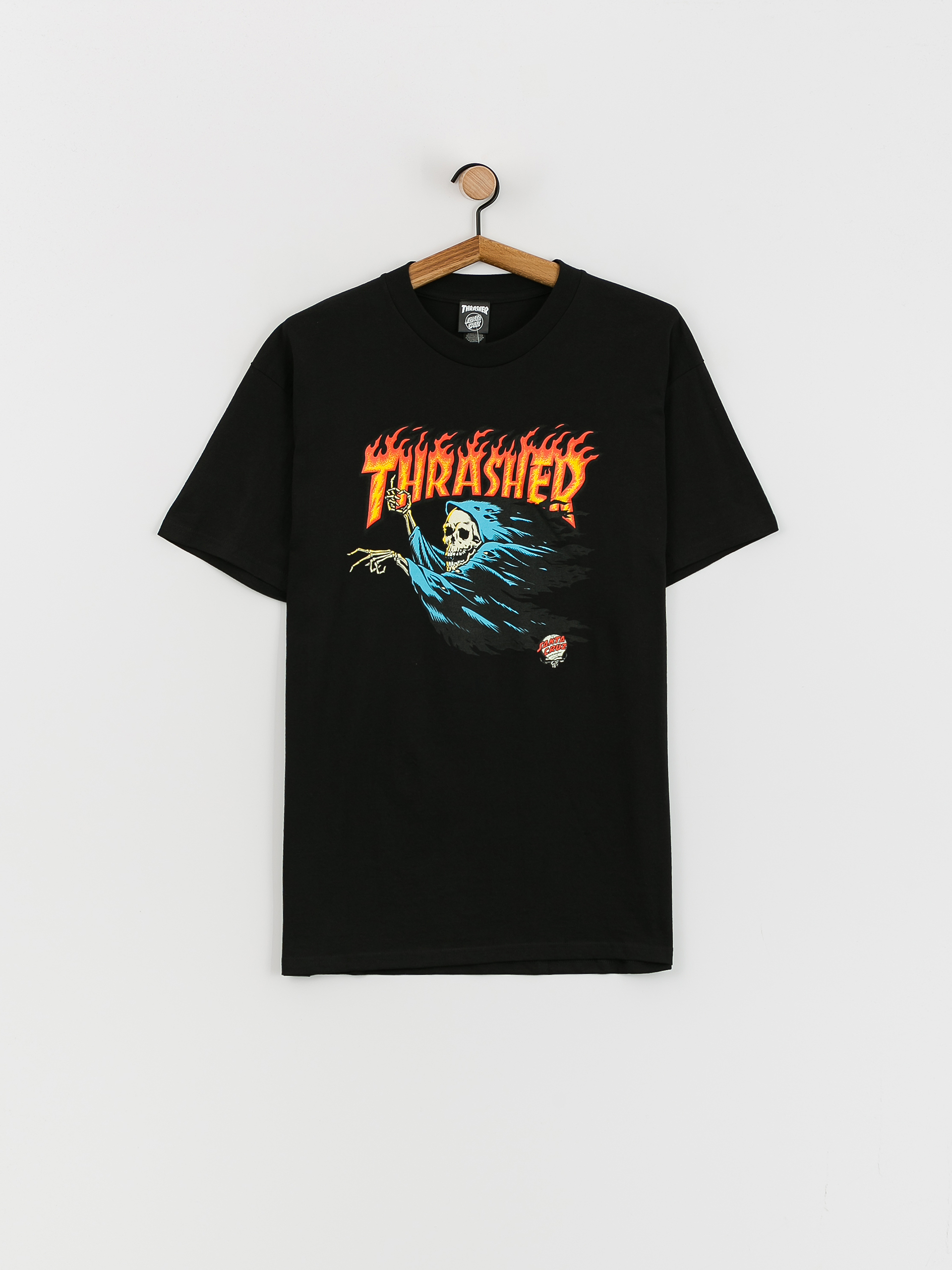 Santa Cruz X Thrasher O'Brien Reaper Póló(black)