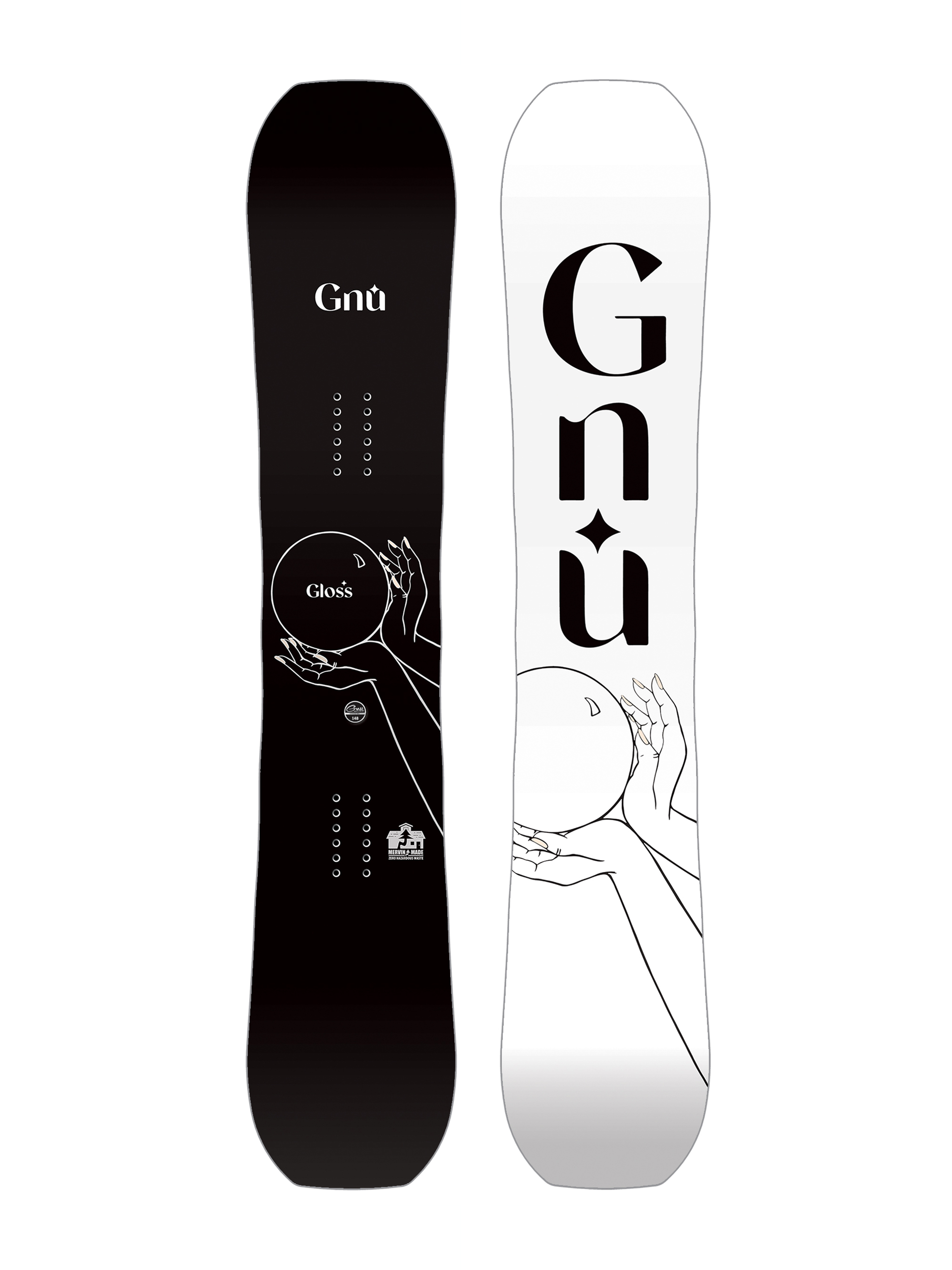 Női Gnu Gloss Snowboard 