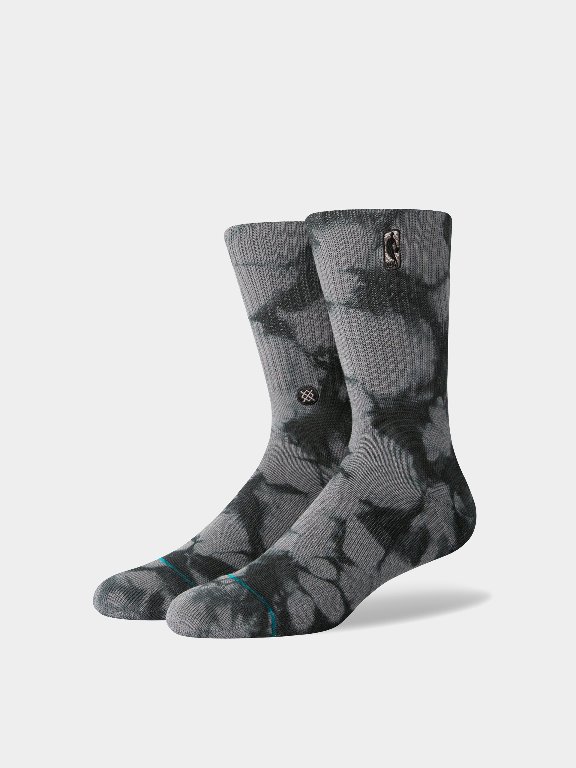 Stance Nba Logoman Dye Zokni (dark grey)
