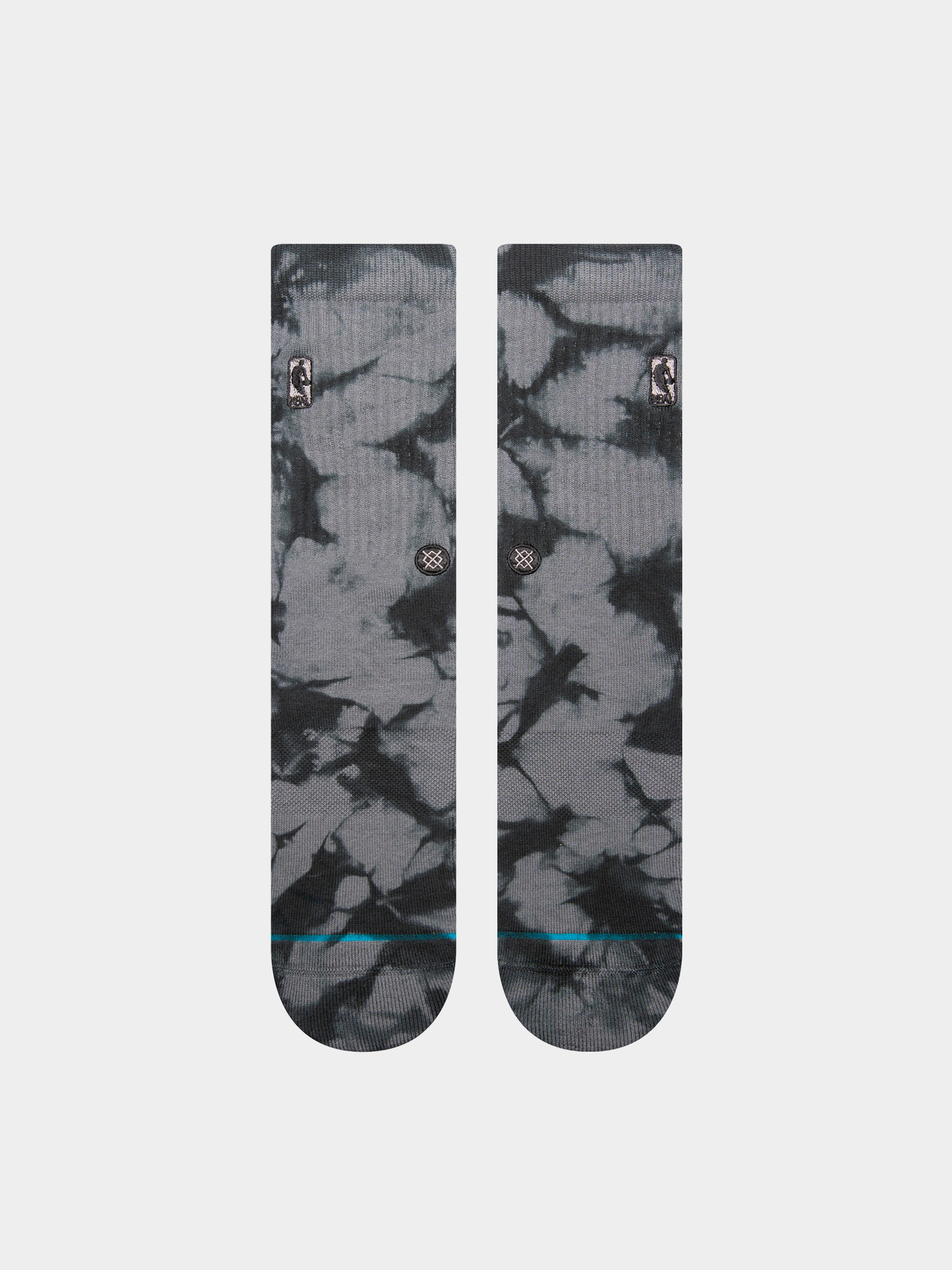 Stance Nba Logoman Dye Zokni (dark grey)