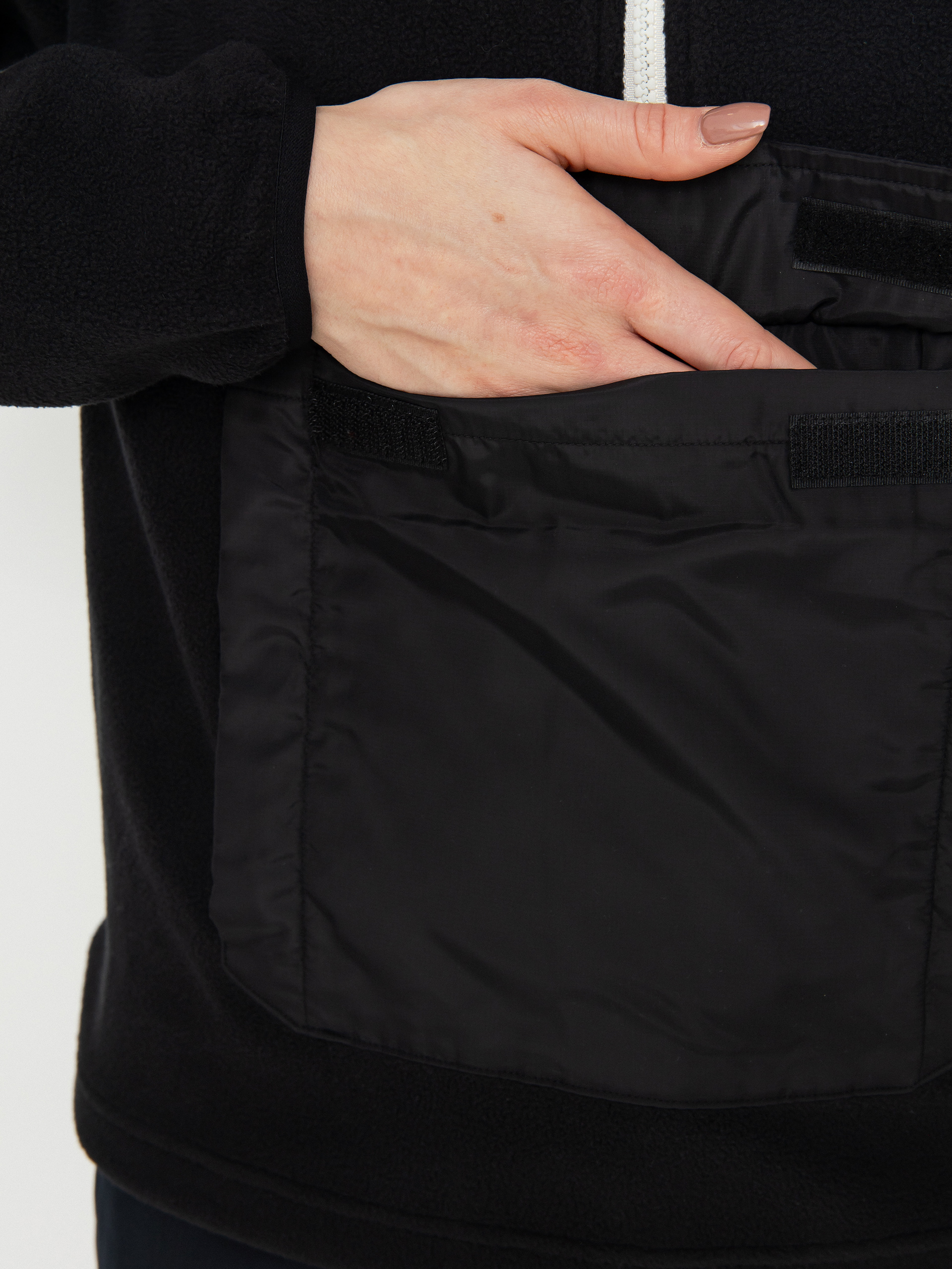 Női Volcom Polar 1/2 Zip Thermo pulóver (black)