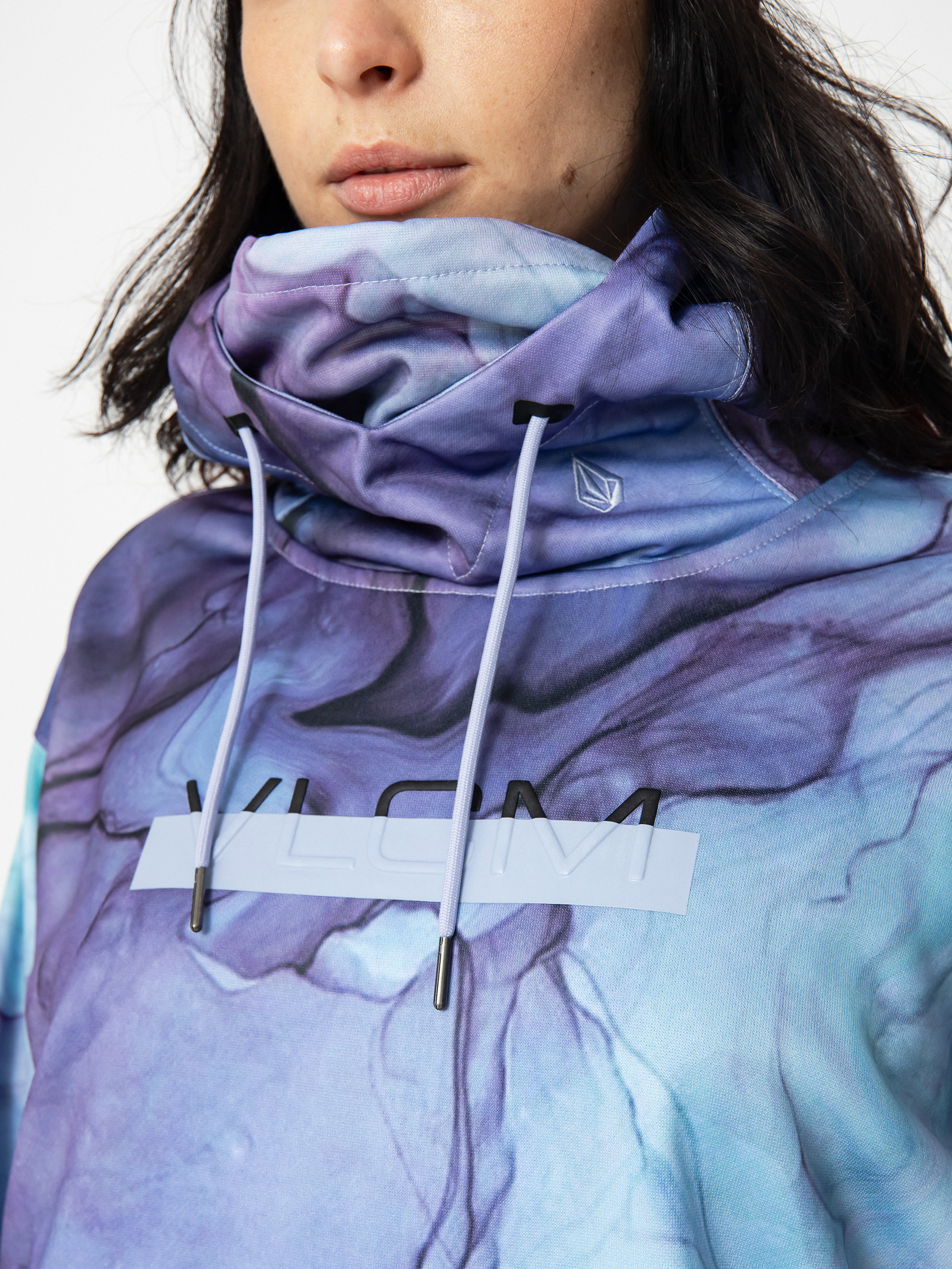 Női Volcom Hydro Riding HD Thermo pulóver (glacier ink)