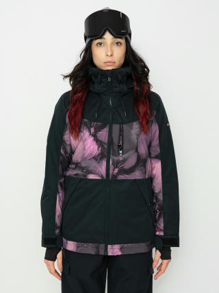 Roxy Presence Parka Snowboard dzseki Wmn (true black pansy pansy)