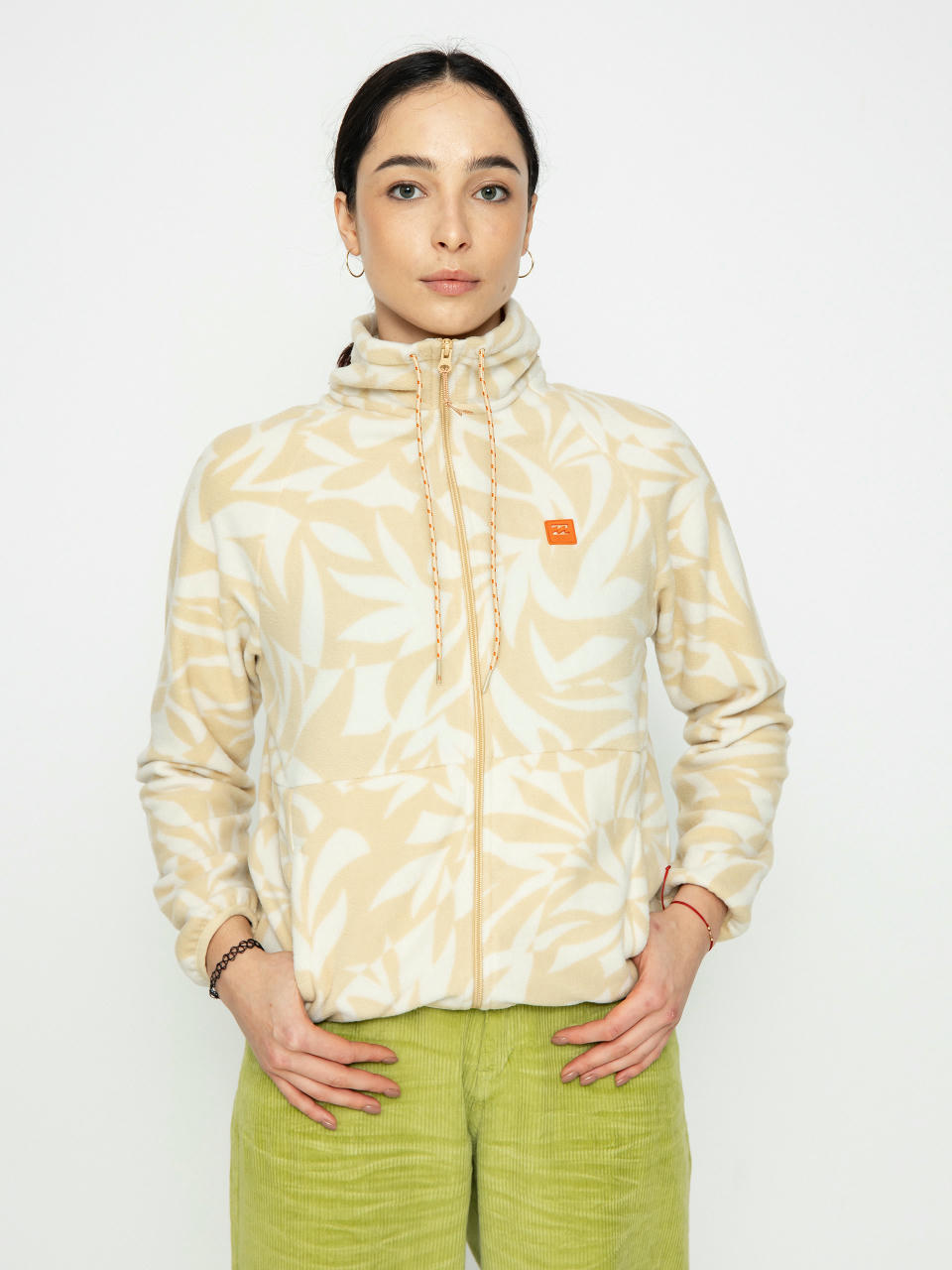 Billabong Boundary Zip Lite Polár pulóver Wmn (oat)