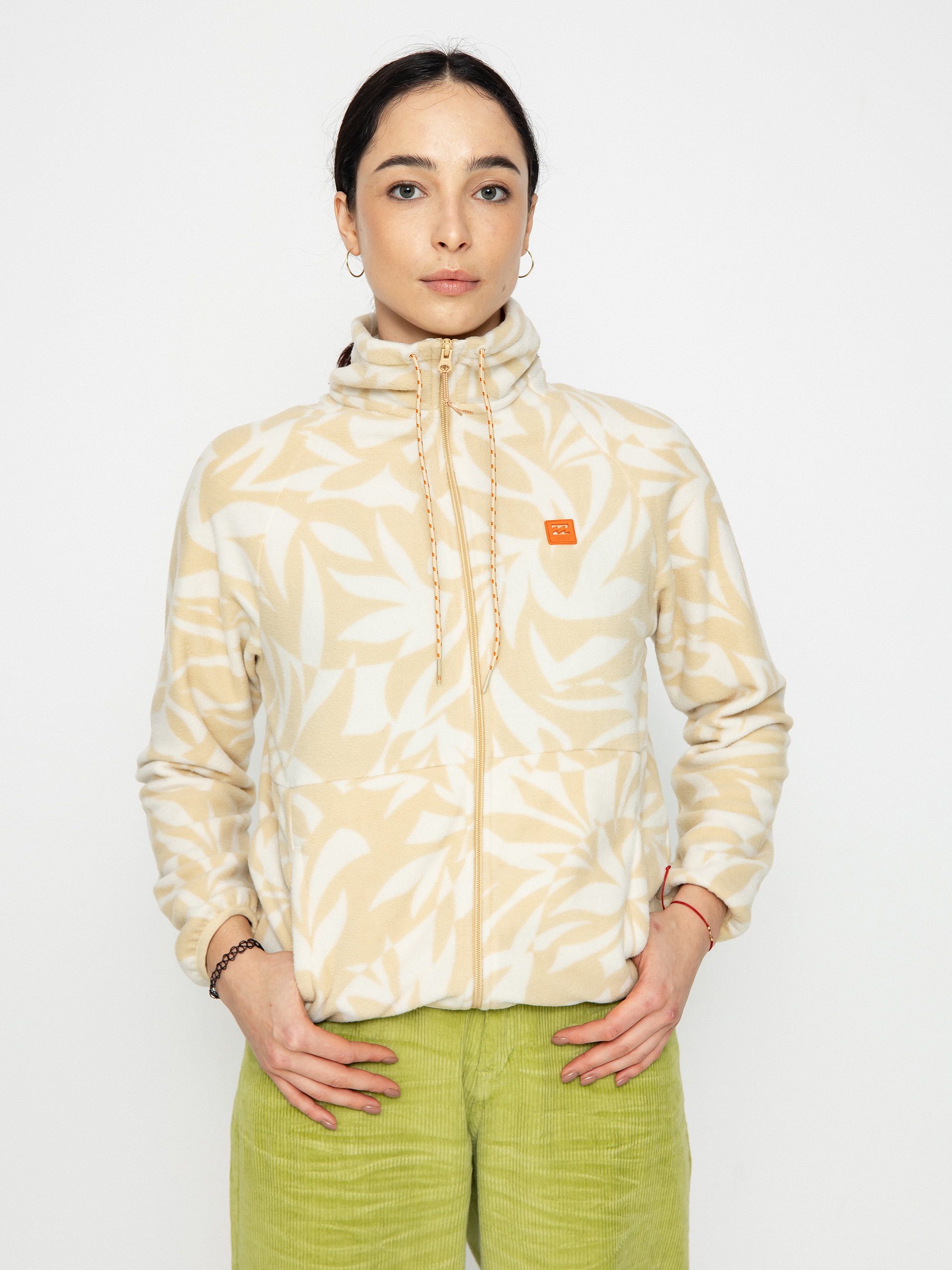 Billabong Boundary Zip Lite Polár pulóver Wmn (oat)