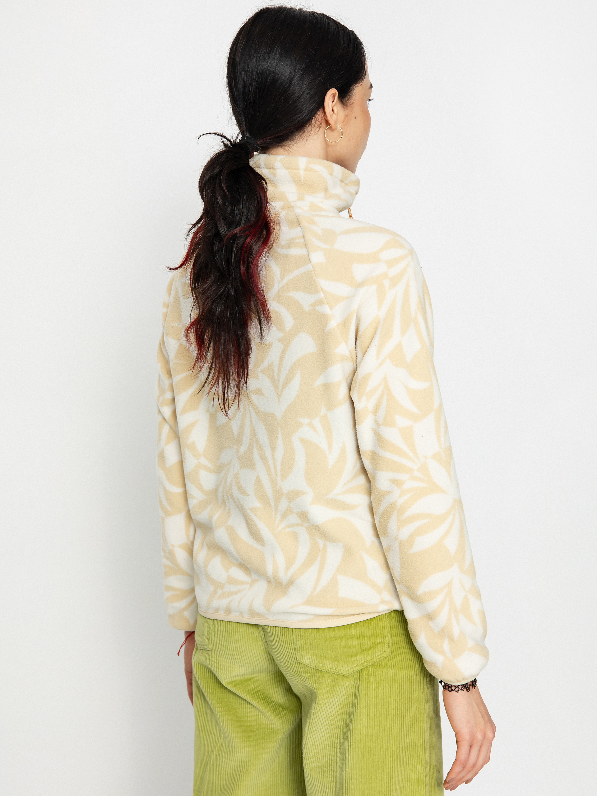 Női Billabong Boundary Zip Lite Polár pulóver (oat)