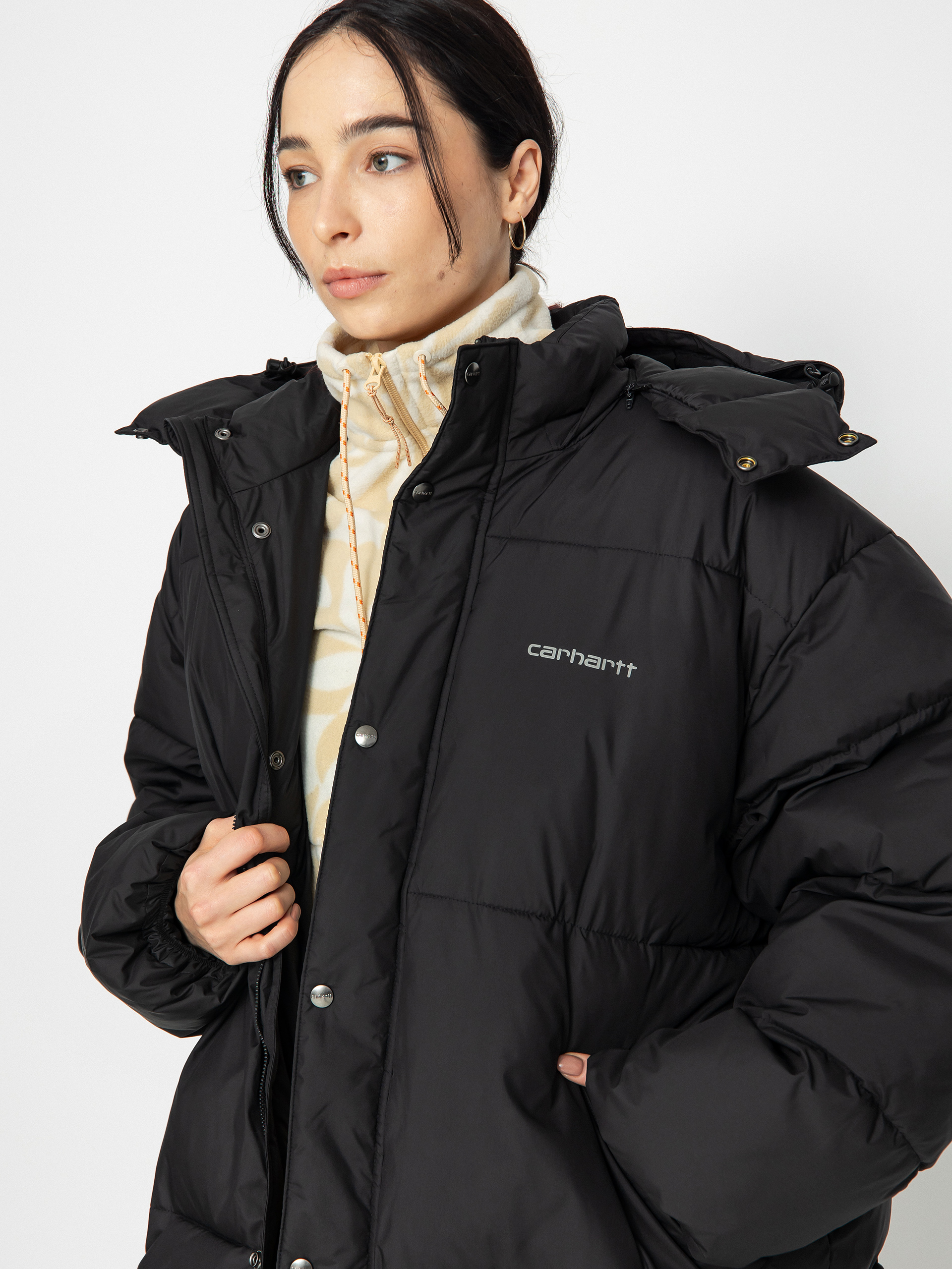 Carhartt WIP Killington Parka Dzseki Wmn (black/blacksmith)