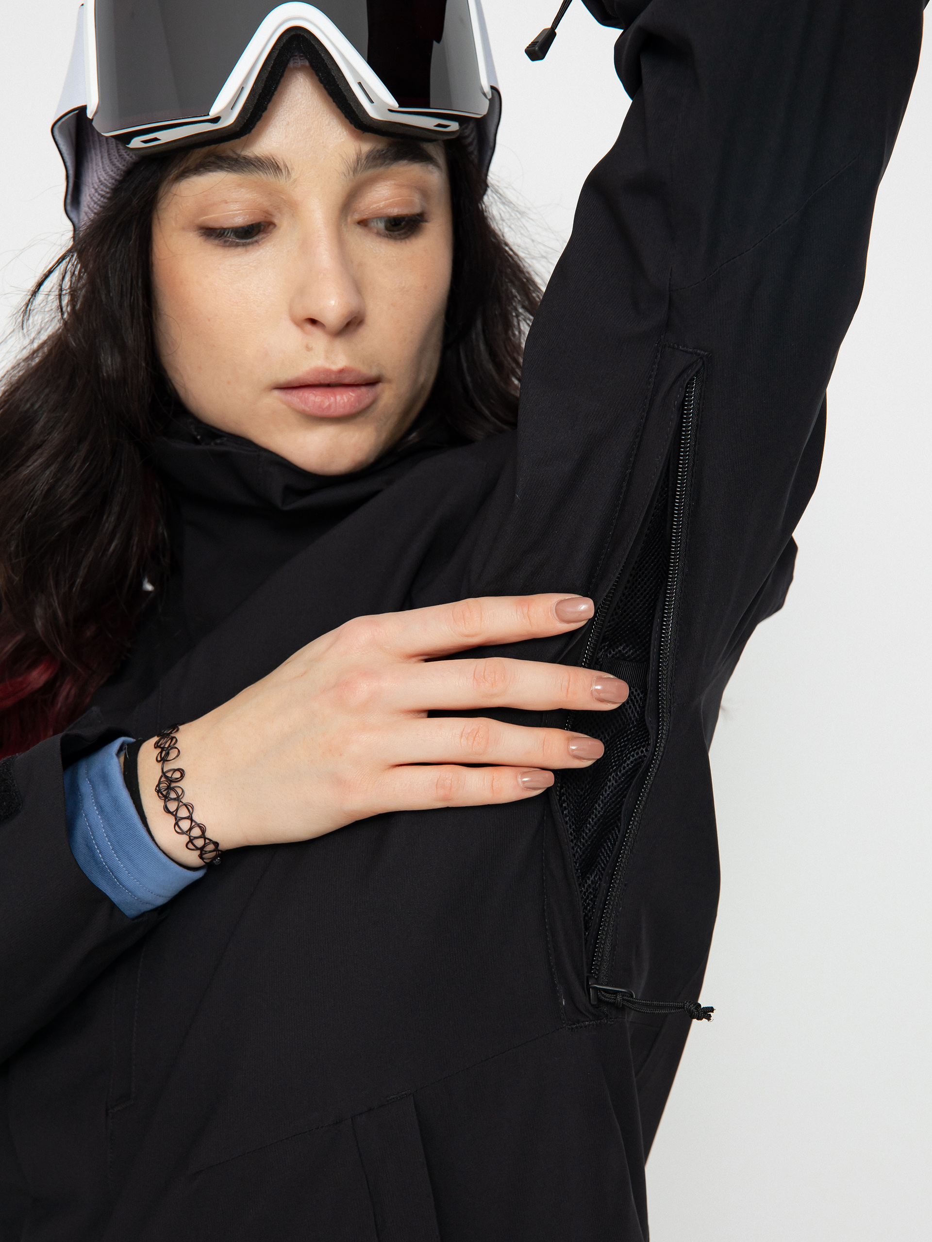 Női Burton Jet Ridge Snowboard dzseki (true black)