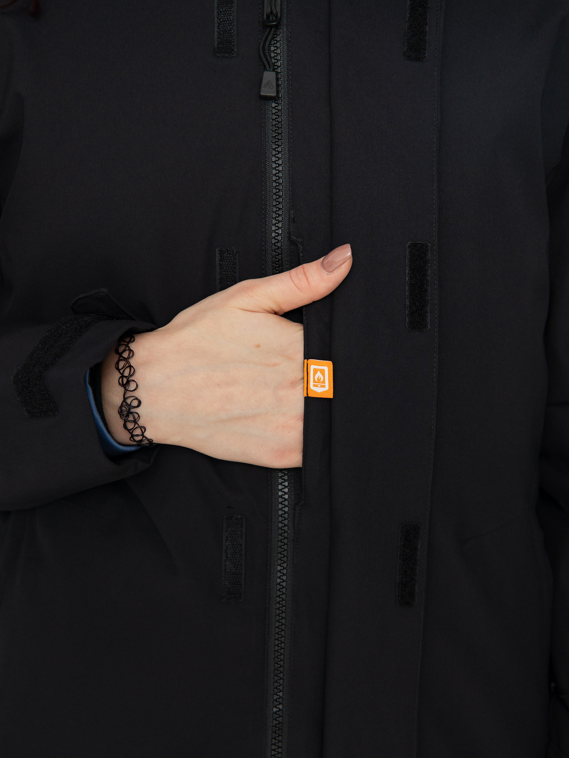 Női Burton Jet Ridge Snowboard dzseki (true black)