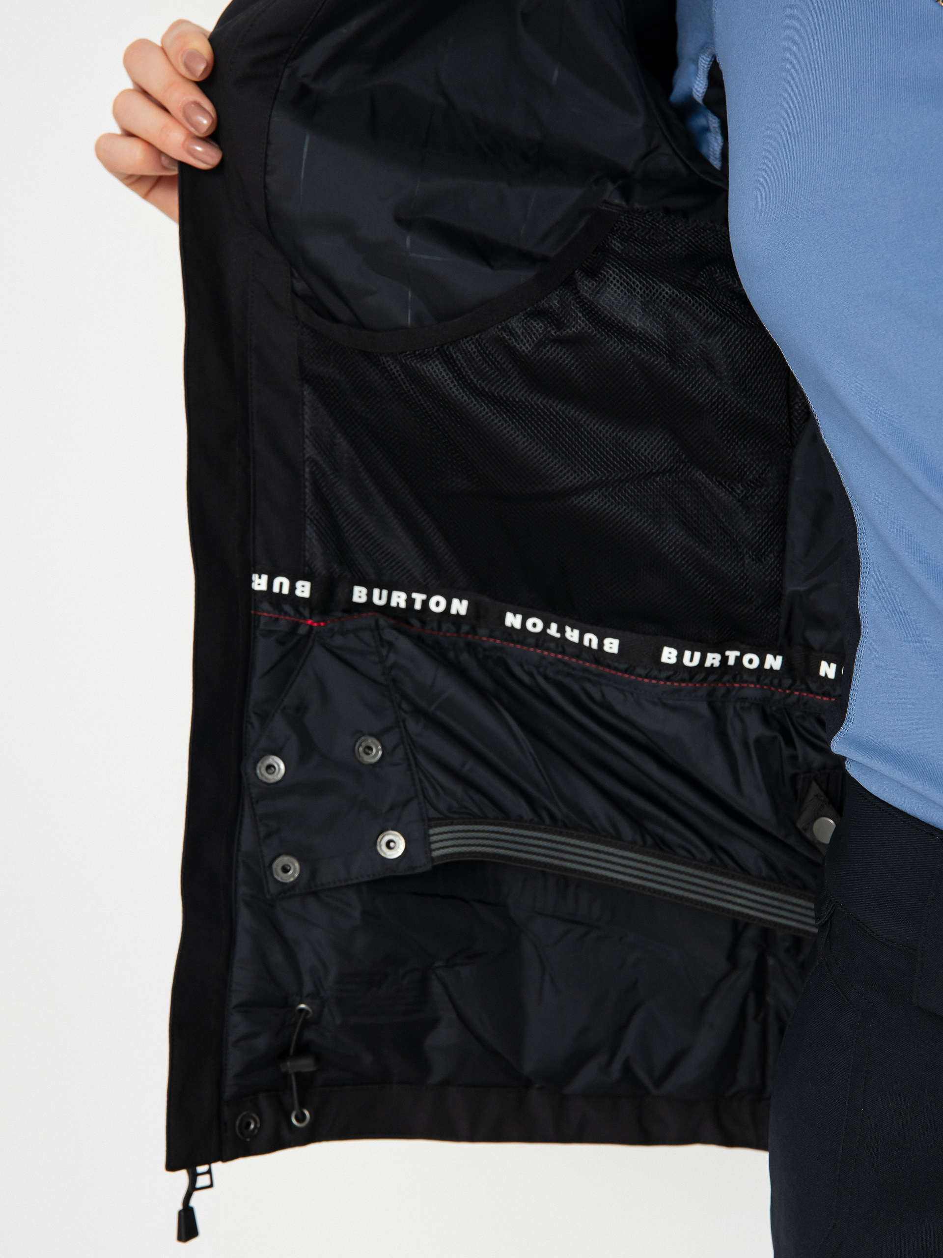 Női Burton Jet Ridge Snowboard dzseki (true black)