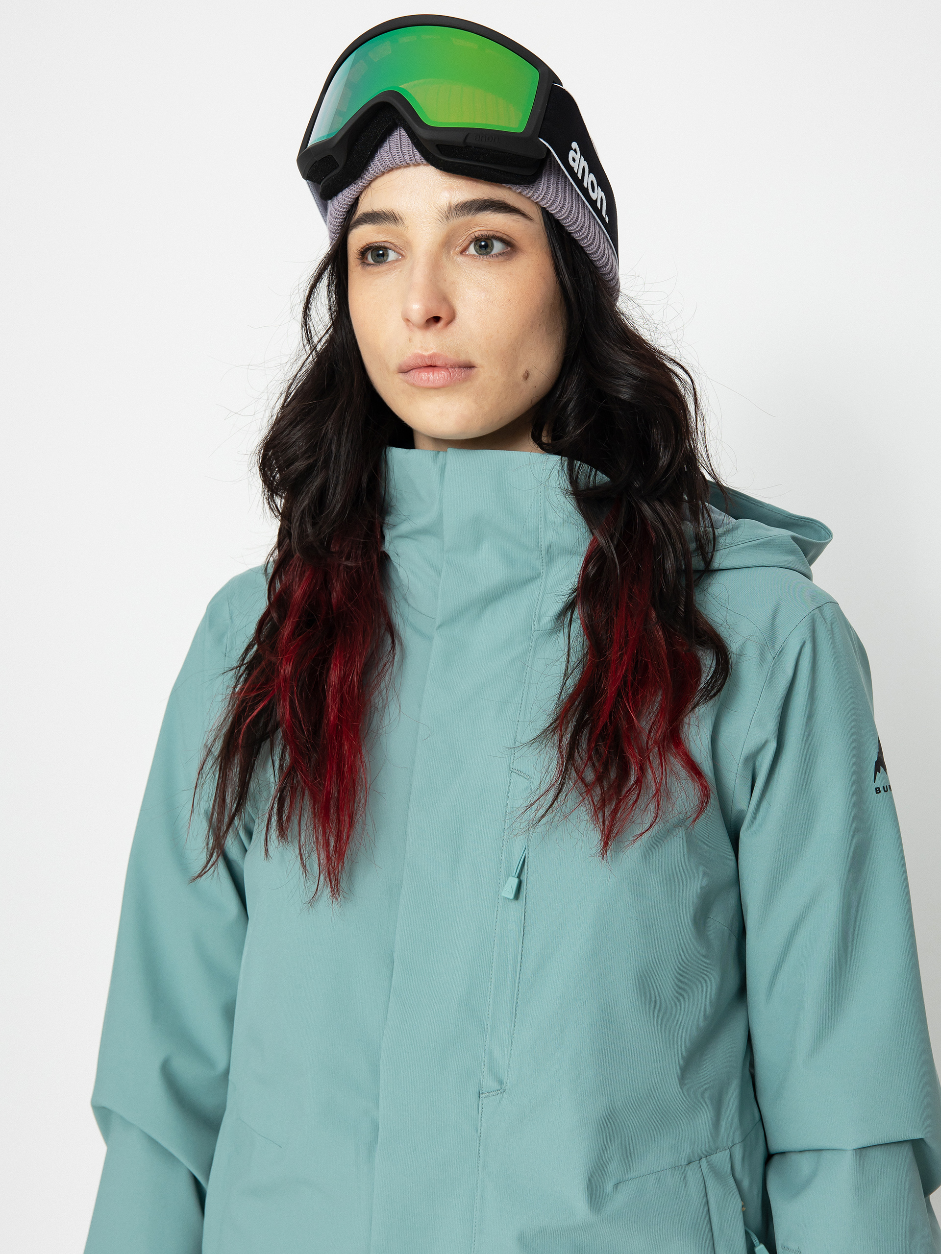 Női Burton Jet Ridge Snowboard dzseki (rock lichen)