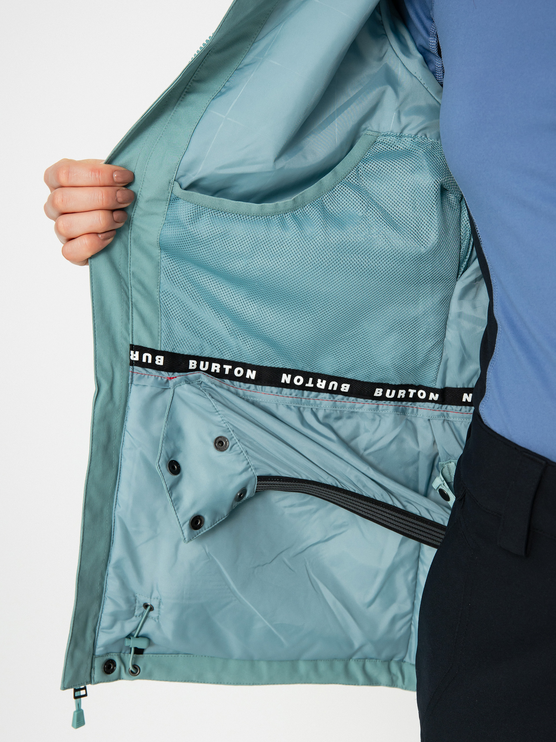 Női Burton Jet Ridge Snowboard dzseki (rock lichen)