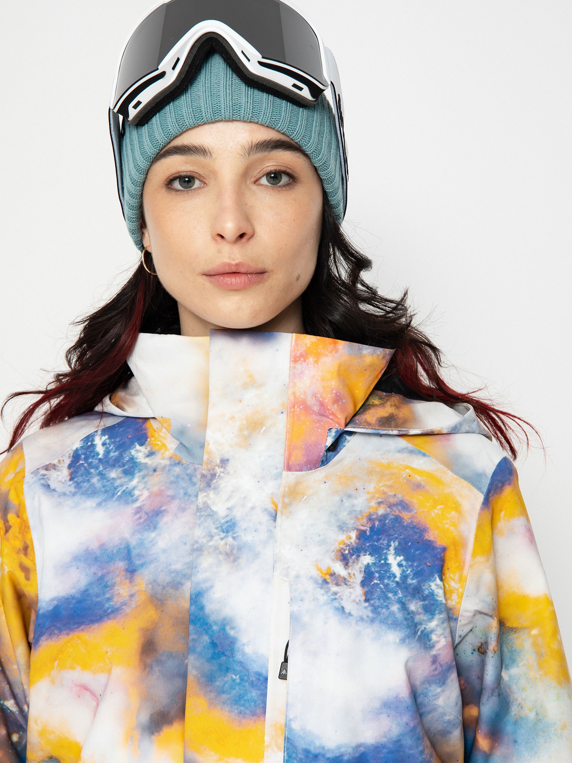 Női Burton Jet Ridge Snowboard dzseki (stout white voyager)