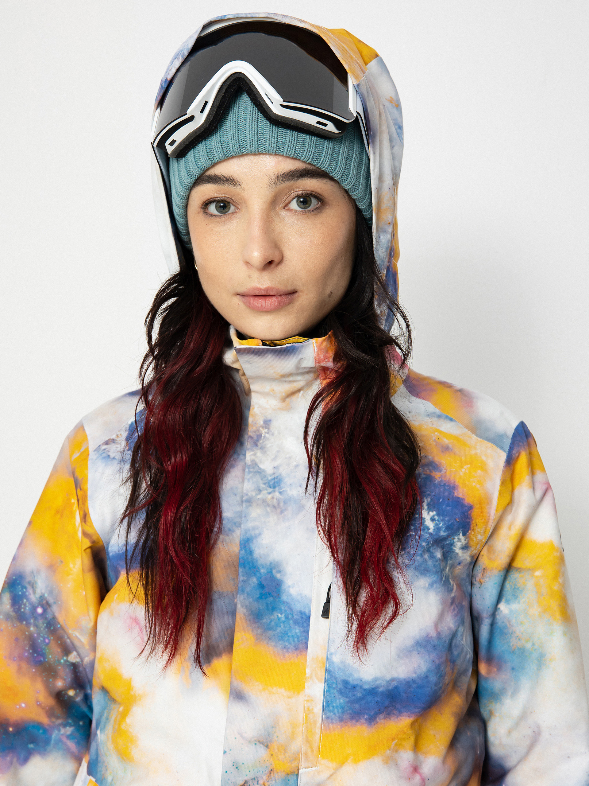 Női Burton Jet Ridge Snowboard dzseki (stout white voyager)