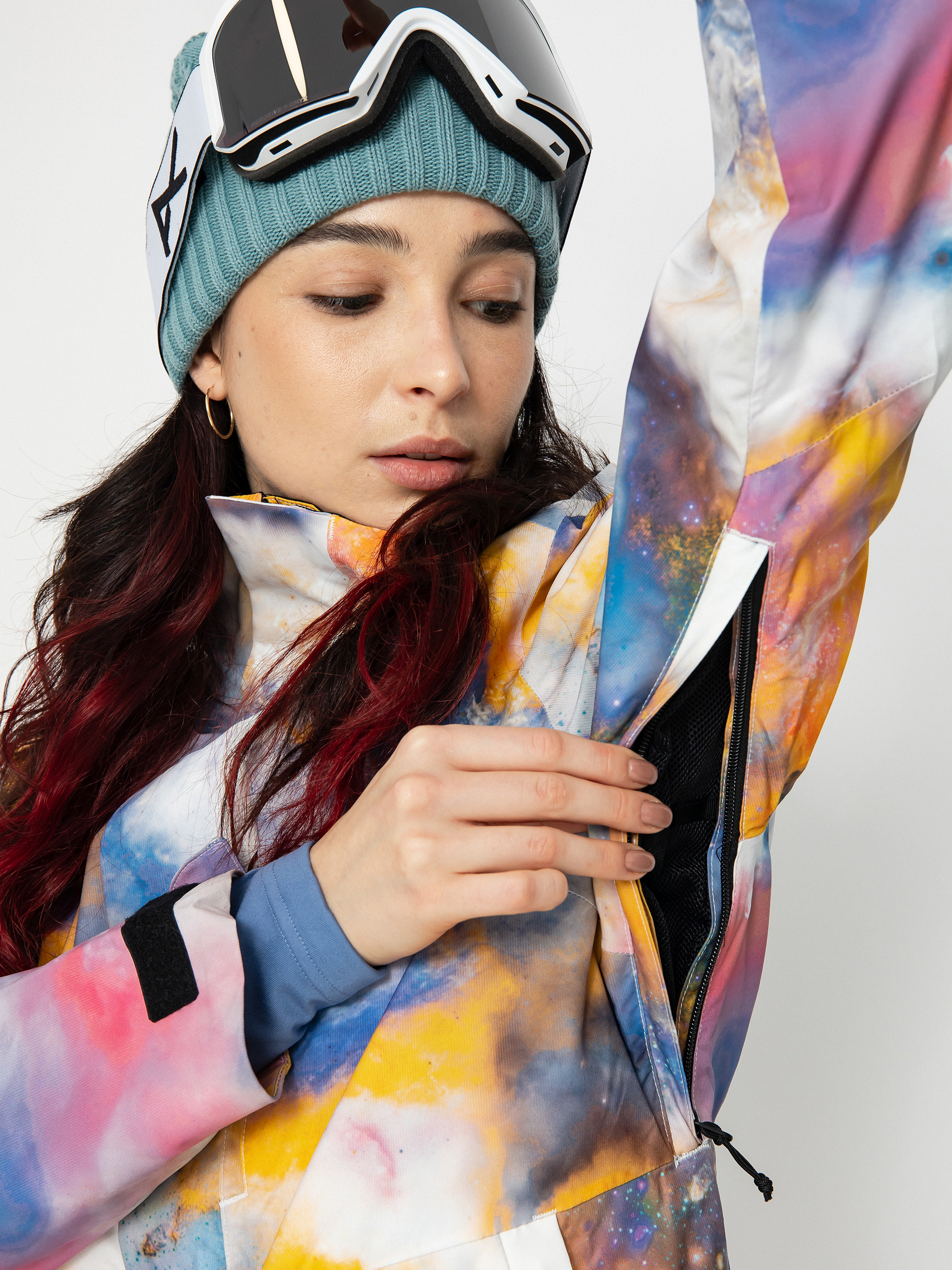 Női Burton Jet Ridge Snowboard dzseki (stout white voyager)