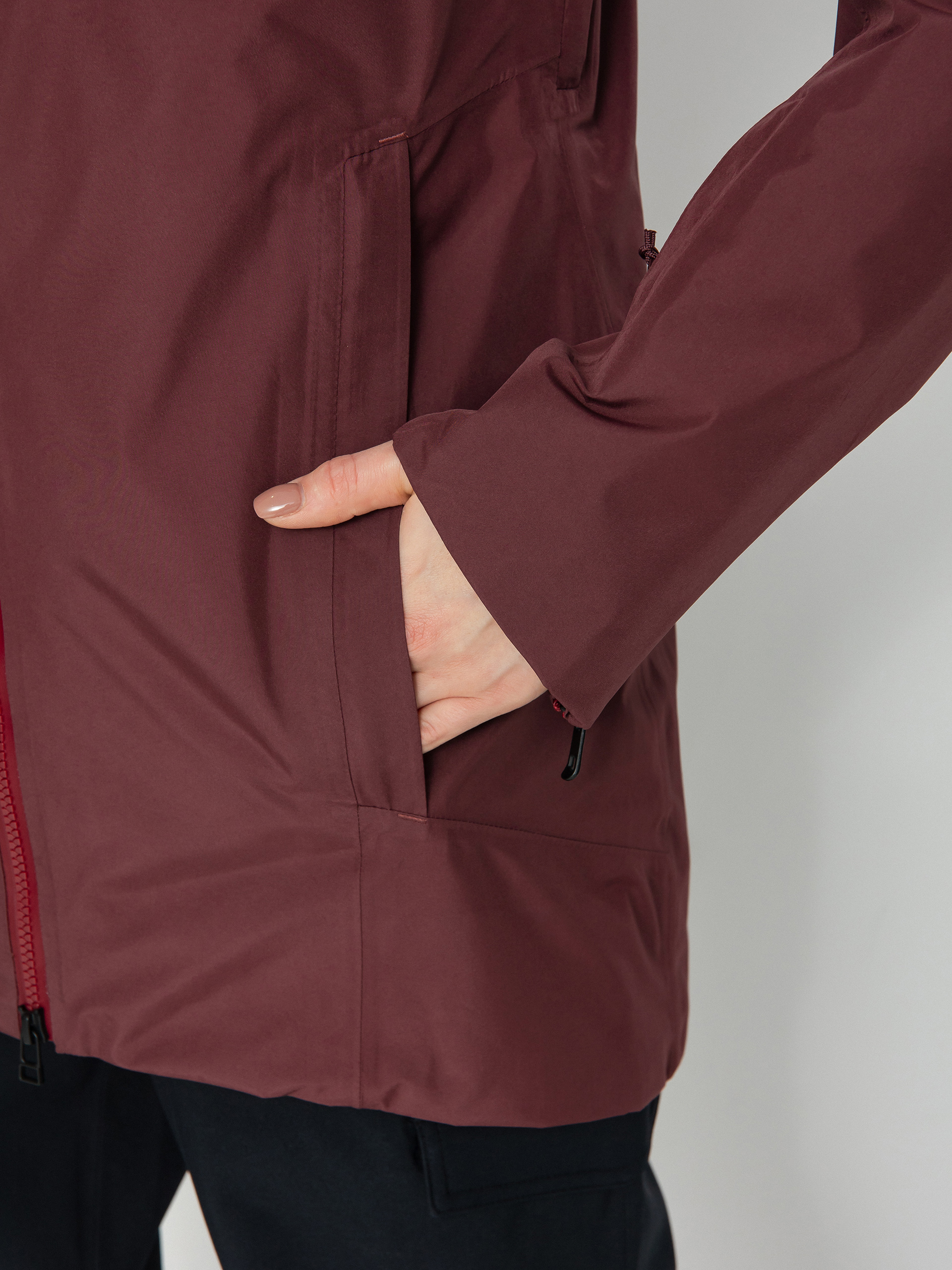 Női Burton Pillowline Gore Tex Snowboard dzseki (almandine)