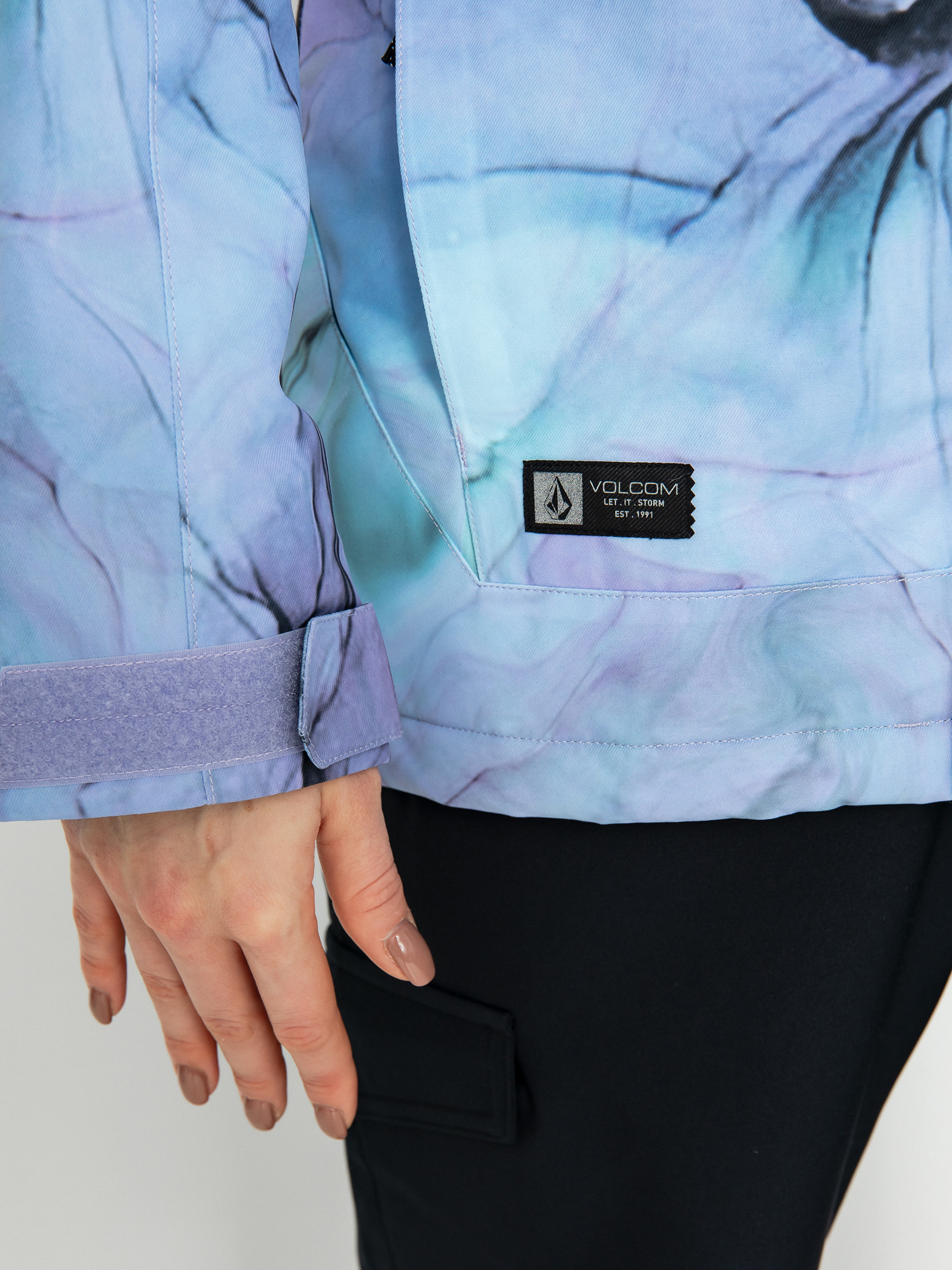 Női Volcom Westland Ins Snowboard dzseki (glacier ink)