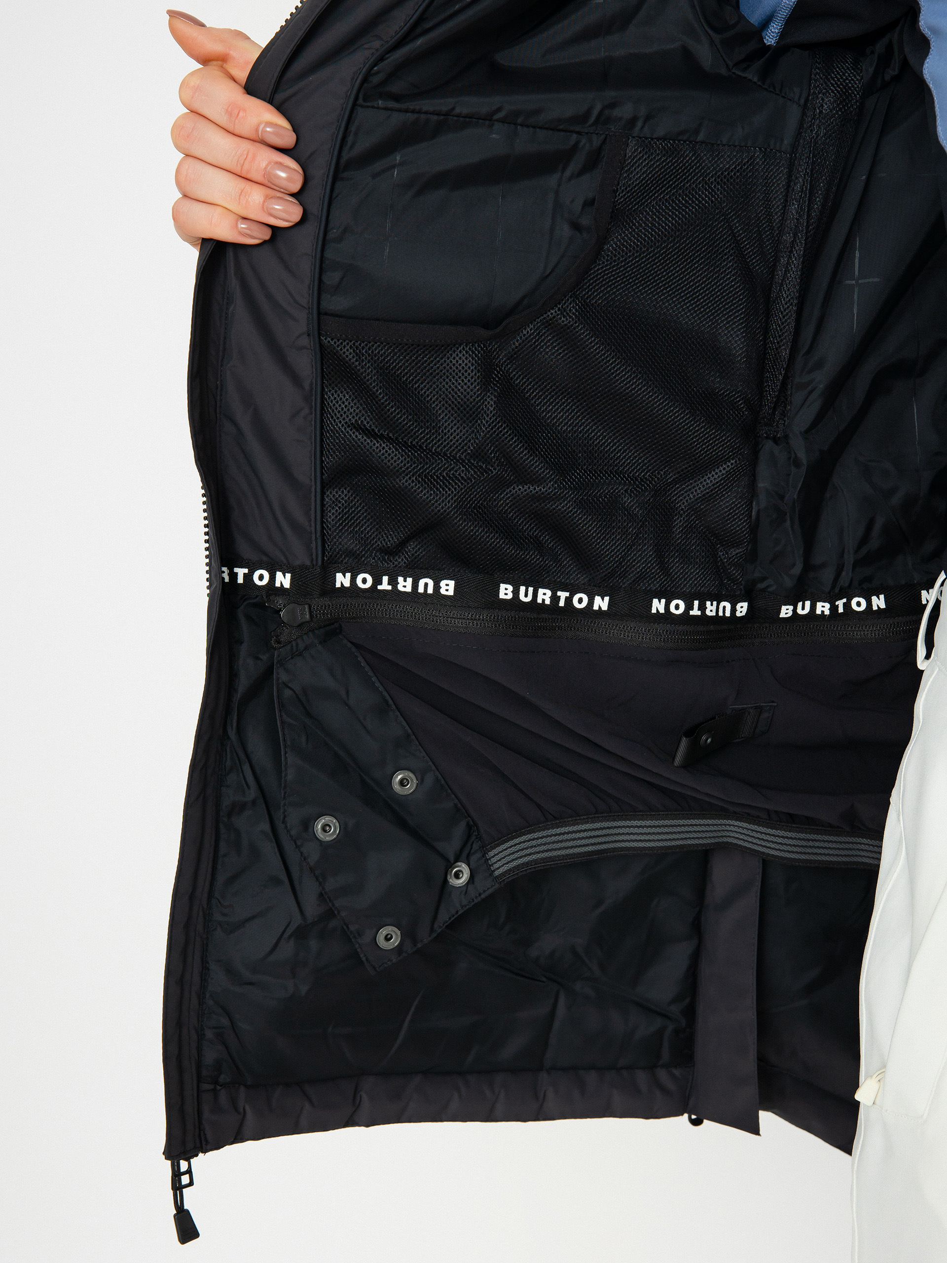 Női Burton Loyil Down Snowboard dzseki (true black)