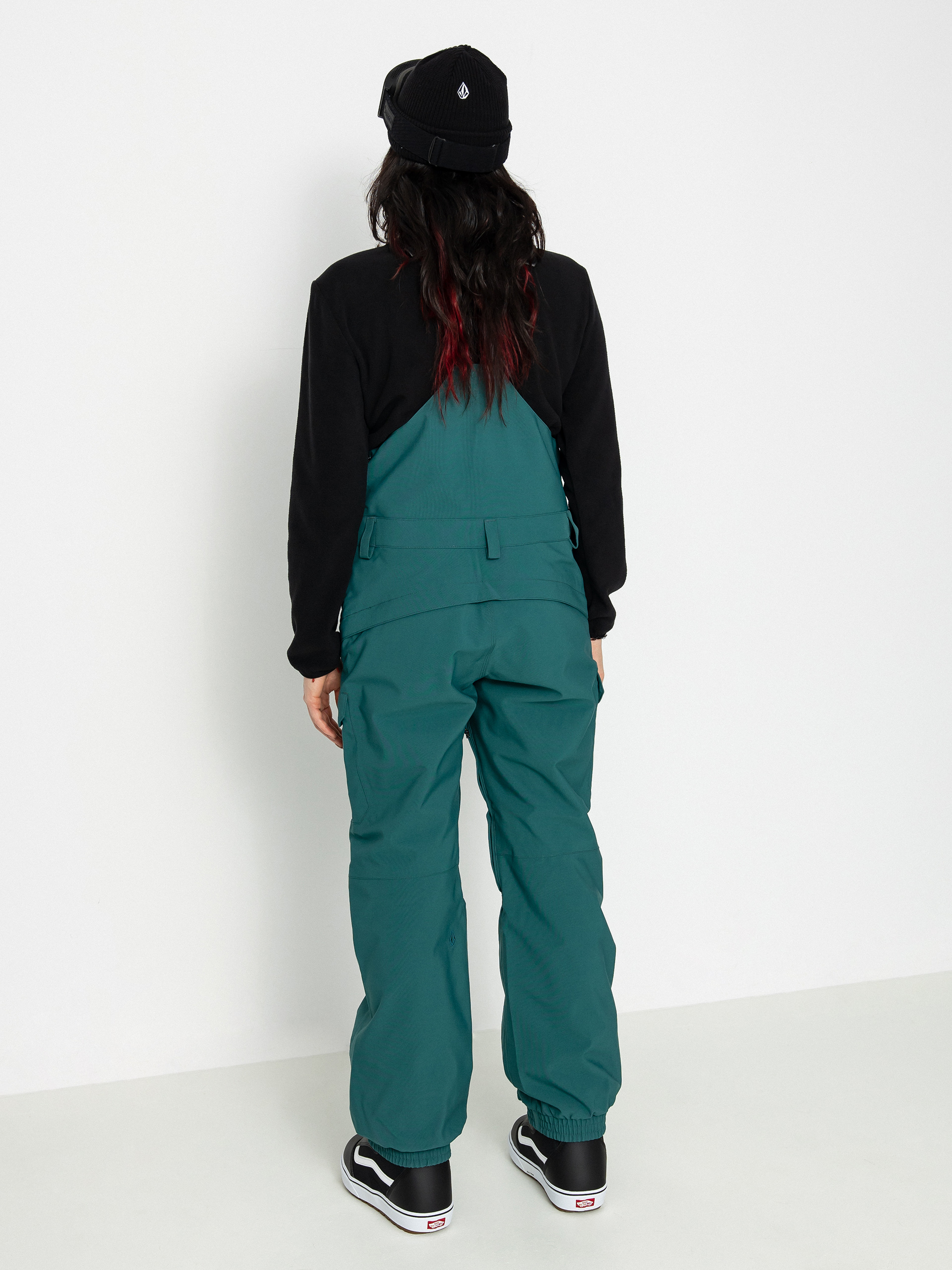 Női Volcom Creston 3Dstretch Bib Overall Snowboard nadrág (balsam)