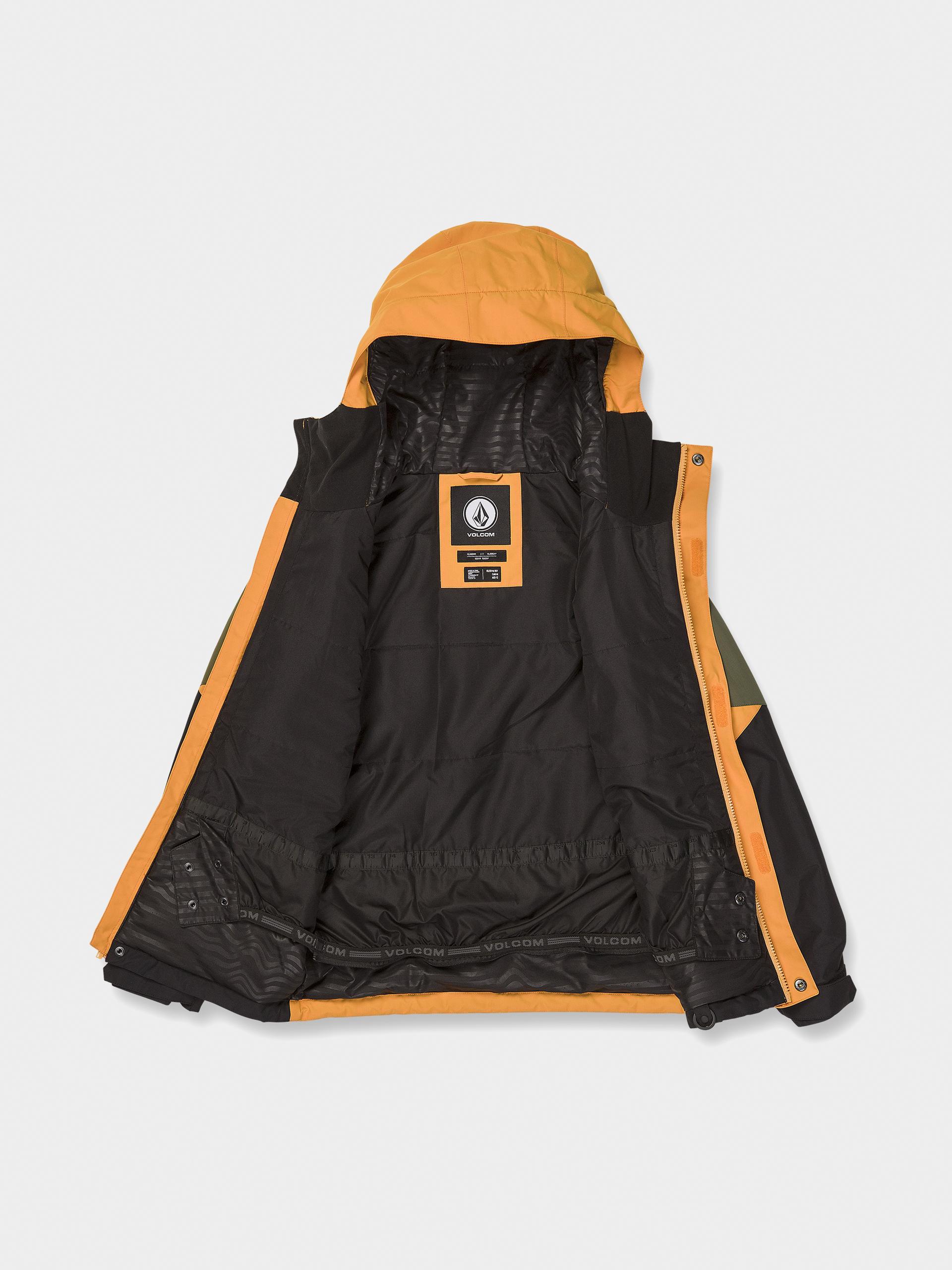 Volcom Vernon Ins JR Snowboard dzseki (gold)