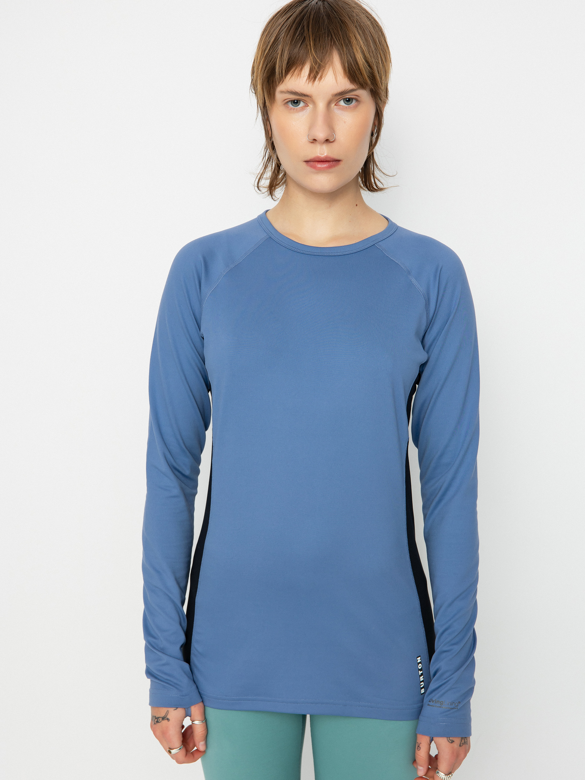 Burton Midweight X Base Layer Hosszu00fa ujju00fa felsu0151 Wmn (slate blue)